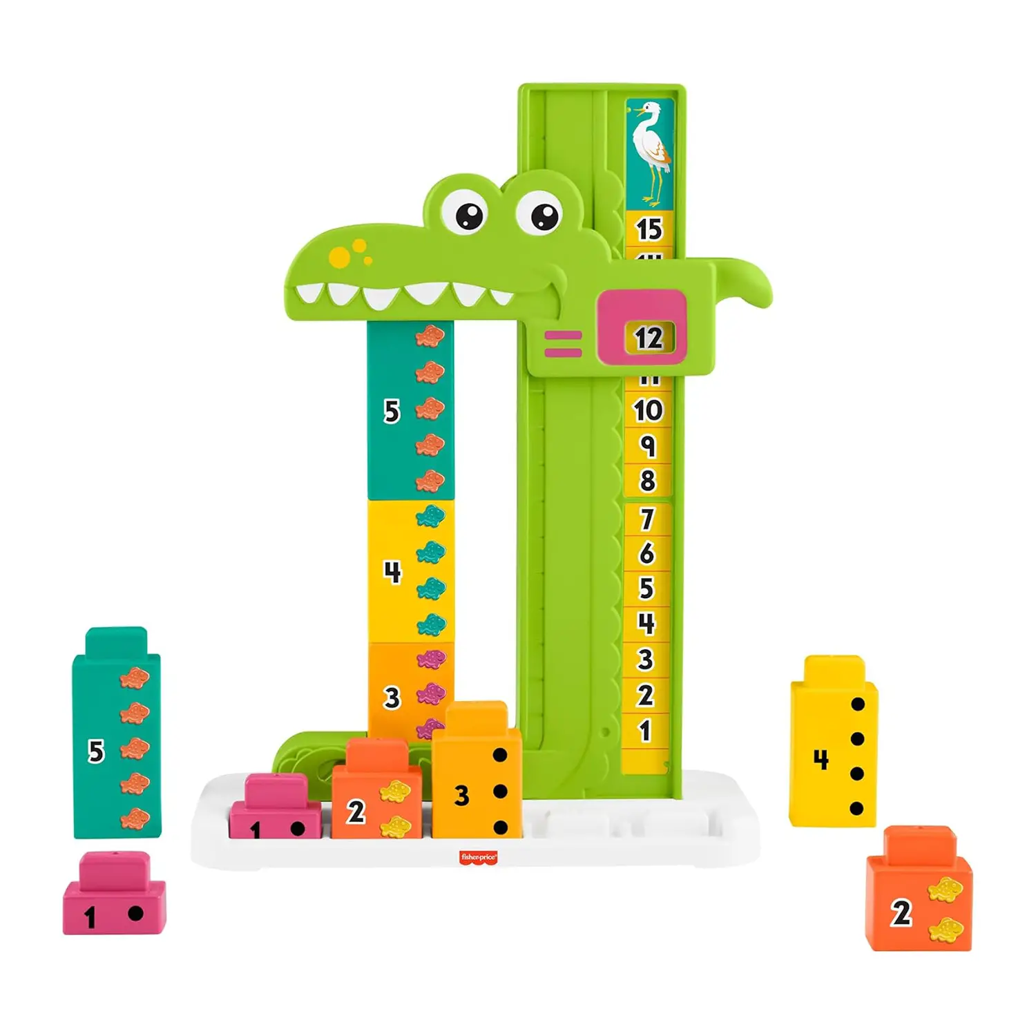 Fisher-Price - Coccodrillo Conta e Gioca - Associazioni e tombole