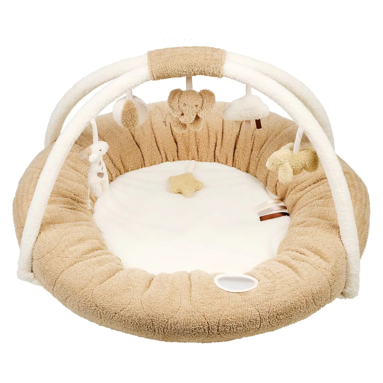 Palestrina Pouf Attività Con Archi Beige - Primi giochi
