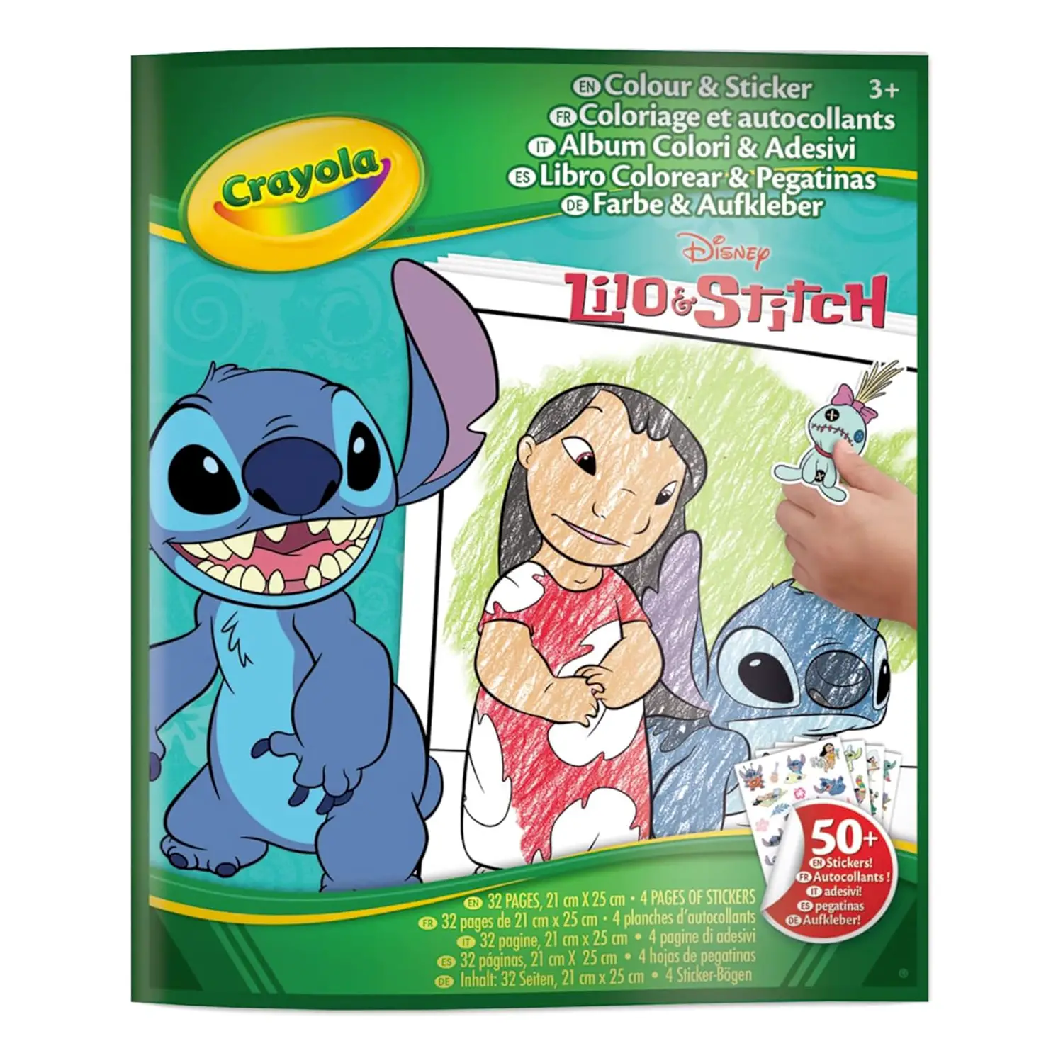 Album Adesivi Coloring Lilo & Stitch - Manuali per attività creative