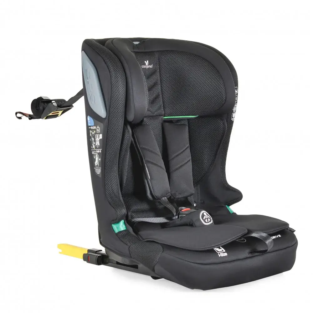 Seggiolino Auto I-drive I-size 76-150 Cm Phantom Black - bambini 76-150 cm (15m-12anni)