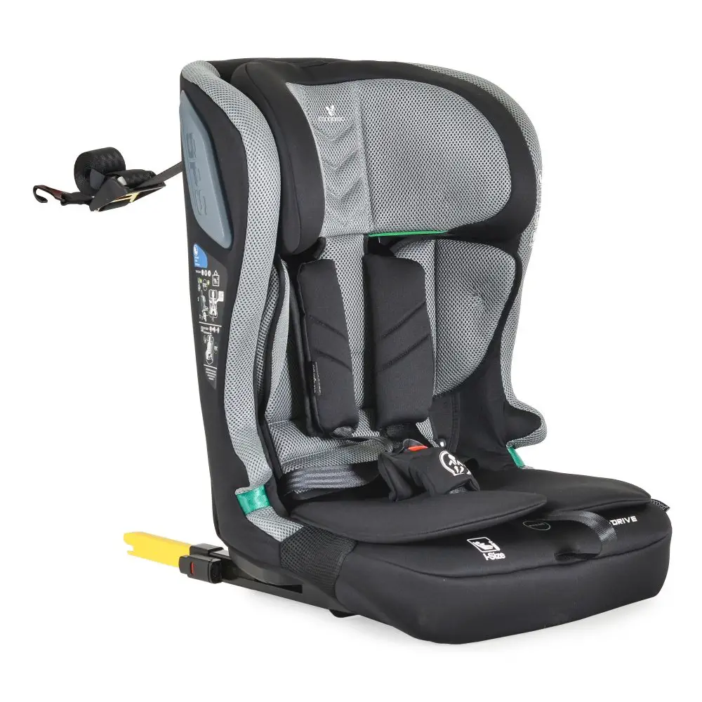 Seggiolino Auto I-drive I-size 76-150 Cm Titanium Grey - bambini 76-150 cm (15m-12anni)
