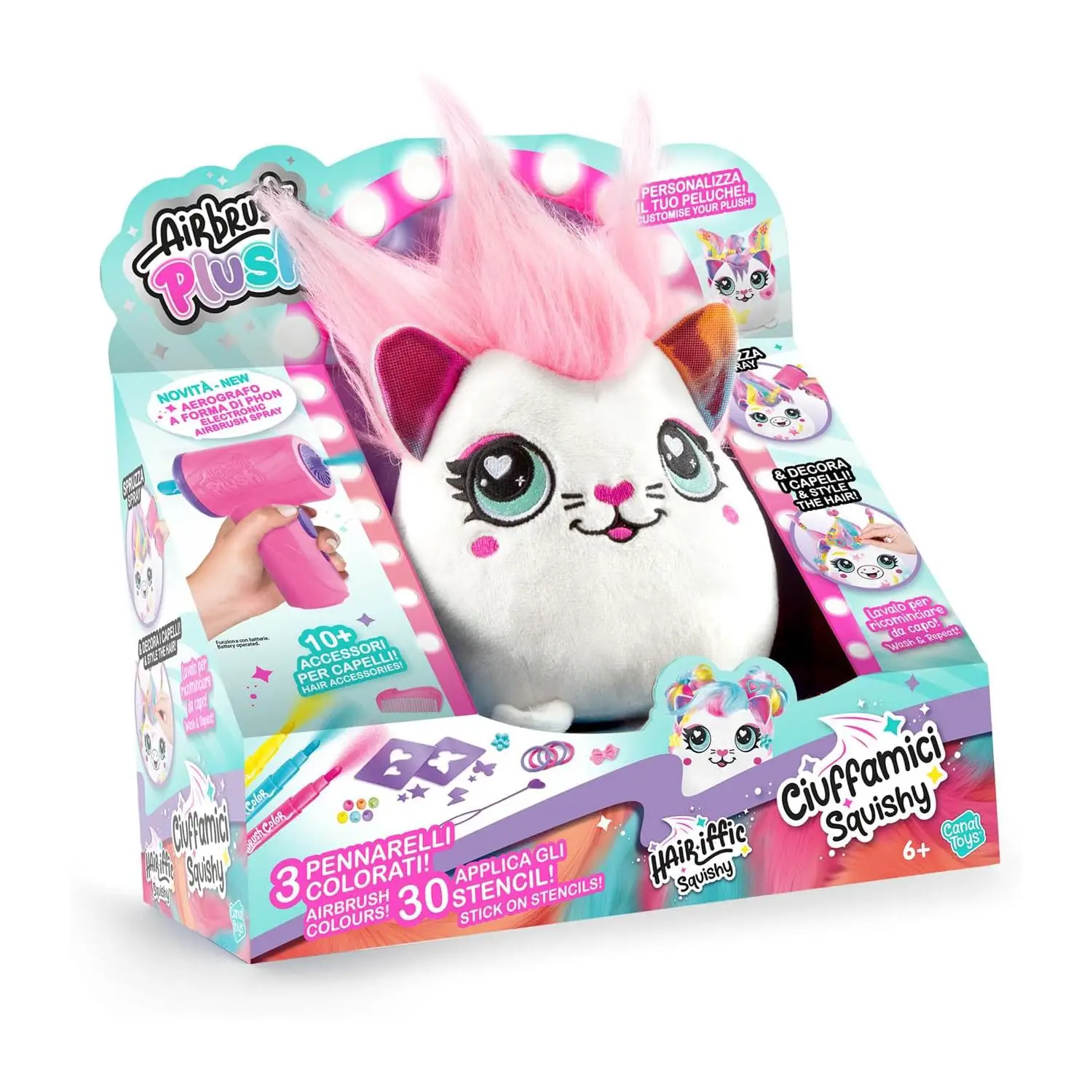 Airbrush Ciuffamici Squishy Precious - creatività
