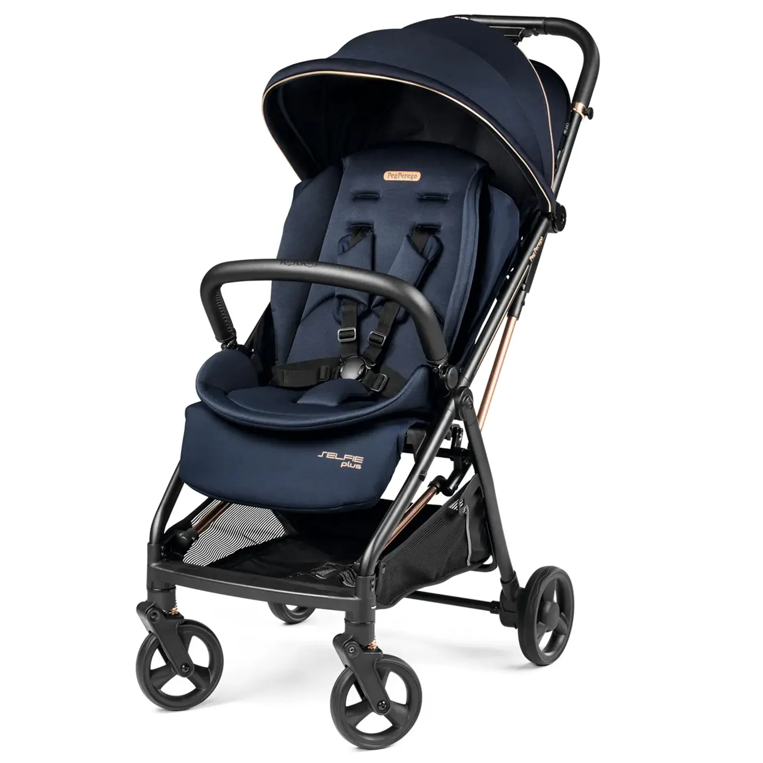 Passeggino Selfie Plus Peg Perego Blue Shine - passeggini compatti