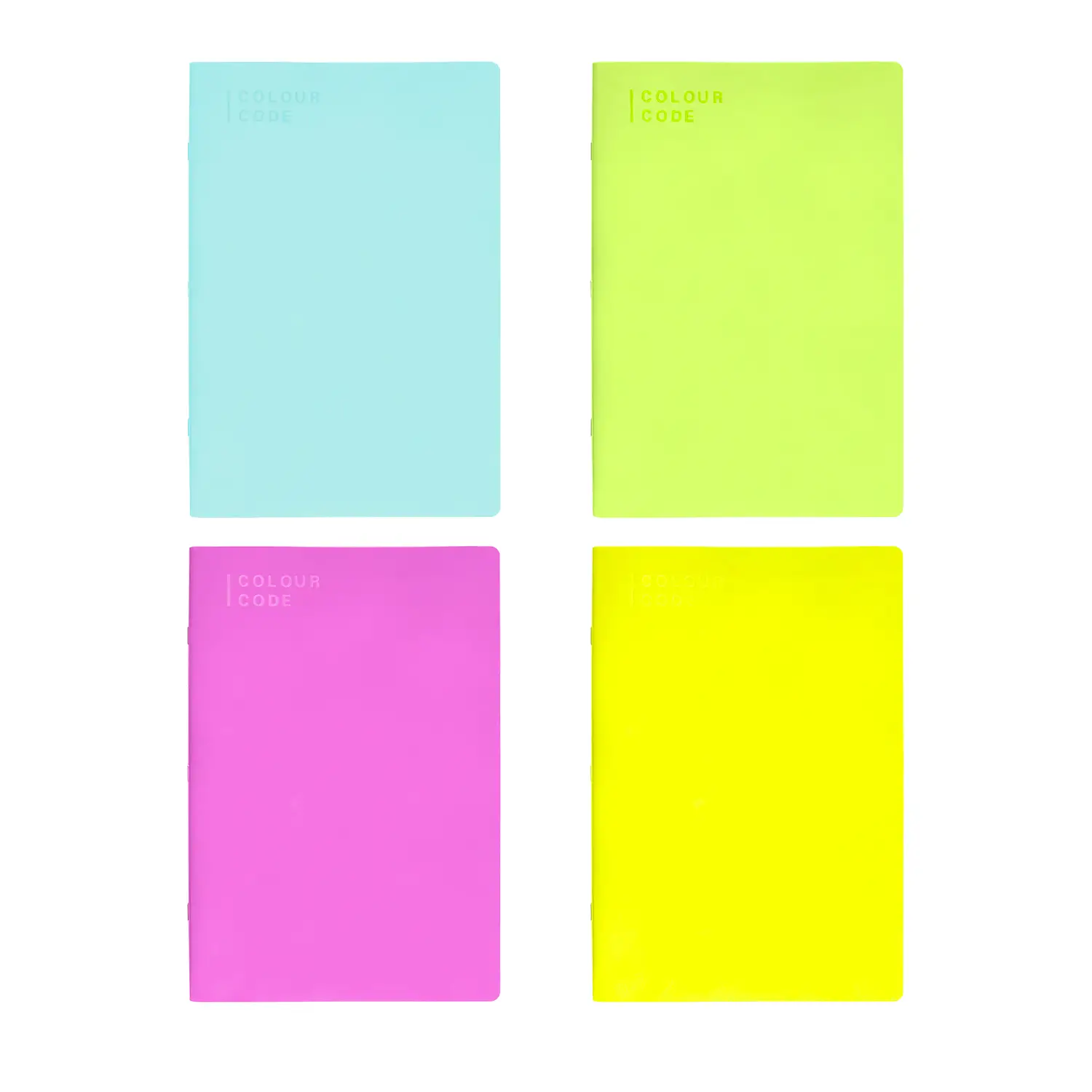 Colour Code Fluocode Quaderno A4 Maxi 104/80 Rigatura 1r - Cancelleria varia