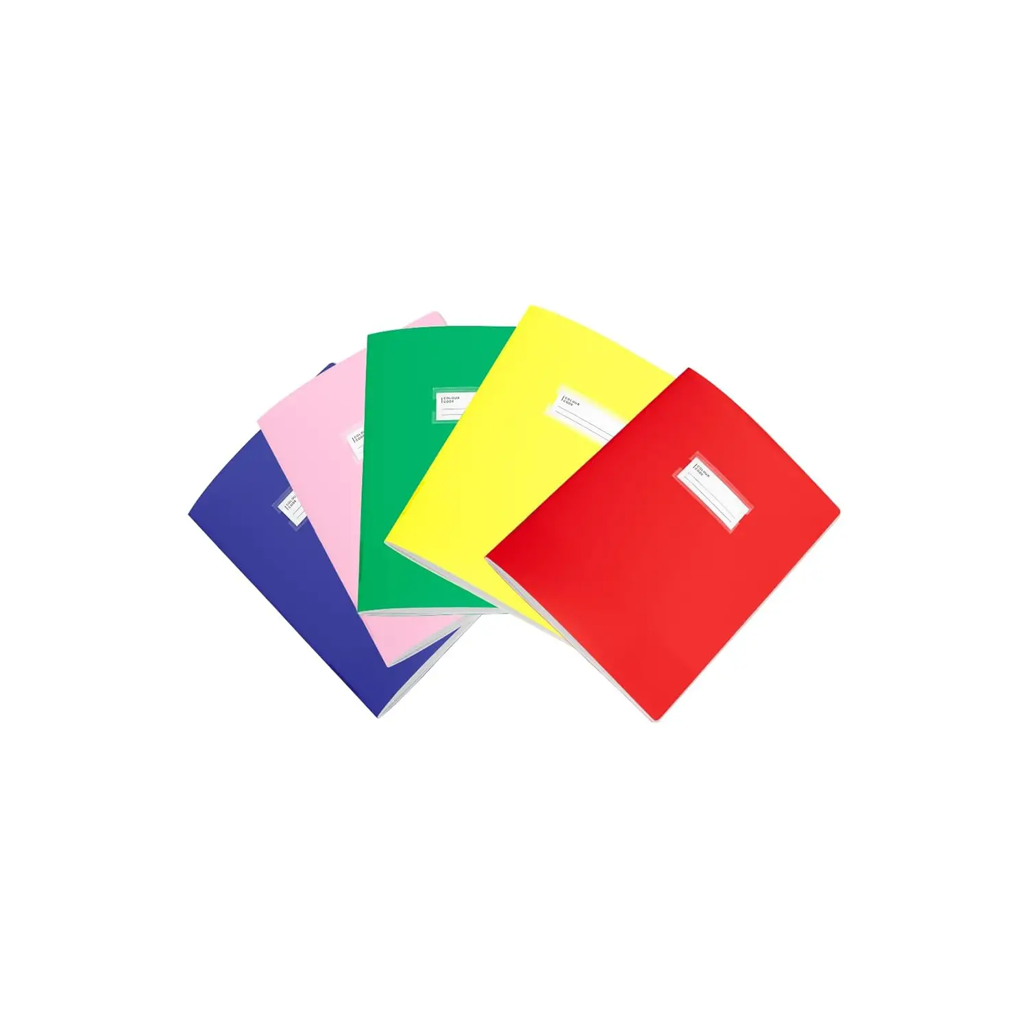 Colour Code Quaderno A4 Maxi 96/100 Ppl Coprente Rigatura B - Cancelleria varia