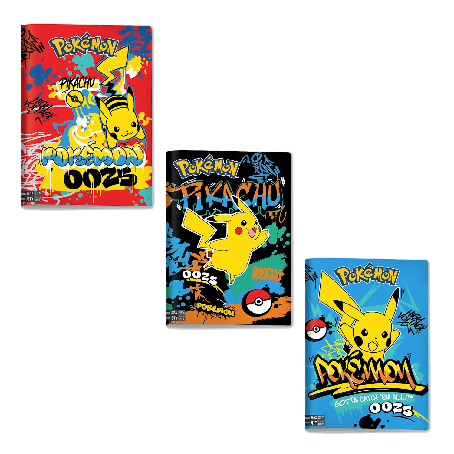 Pokemon Quaderno A4 Maxi 96/100 Rigatura 5m - Cancelleria varia