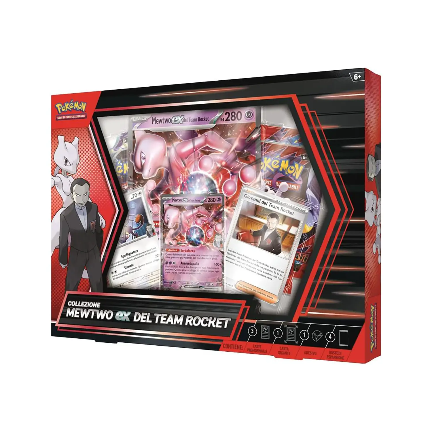 Carte Pockemon Collezione Mewtwo Ex Del Team Rocket - Giochi di società