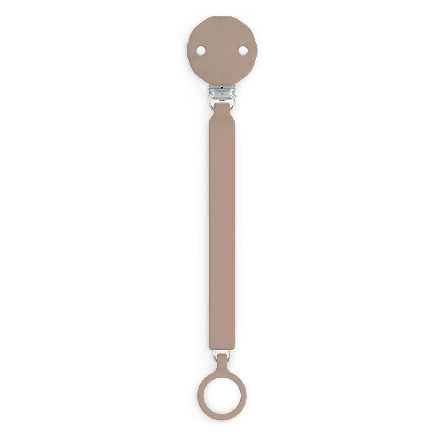 Wonder Clip Ciuccio Con Catenella Caffelatte - Raw umber - ciucci