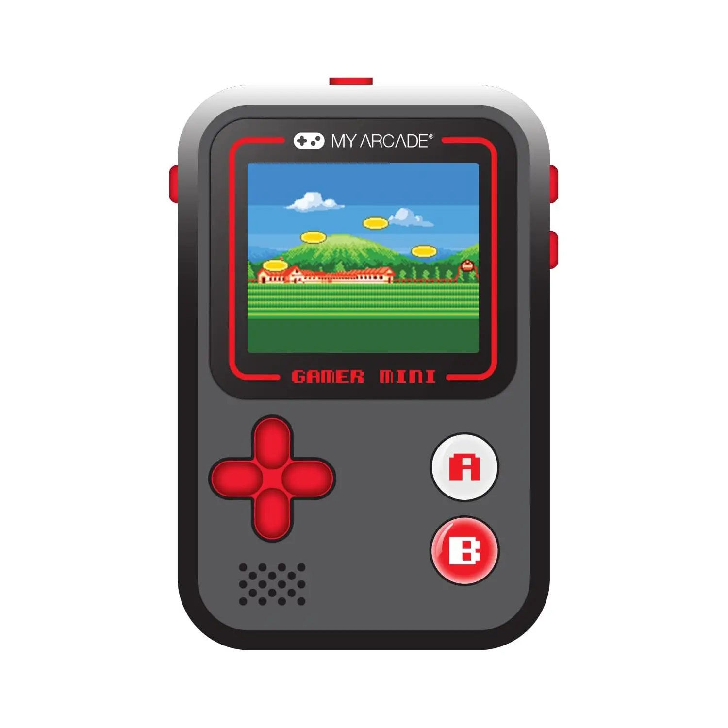 My Arcade Gamer Mini Classic 160 Nero Grigio Rosso - giochi elettronici