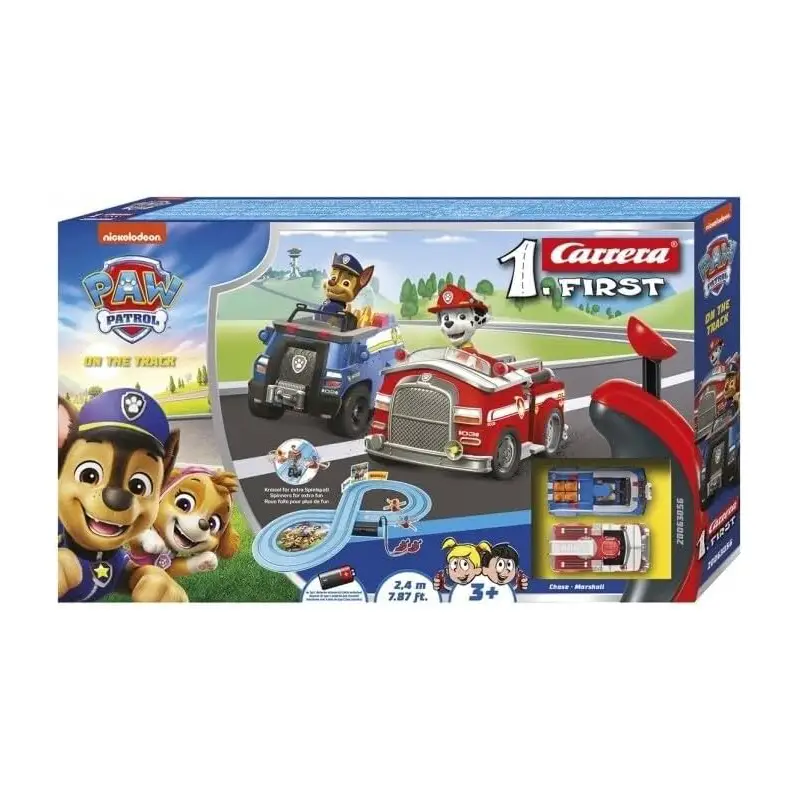 Pista Carrera First Paw Patrol On The Track 2,4 Metri - Veicoli, garage e piste