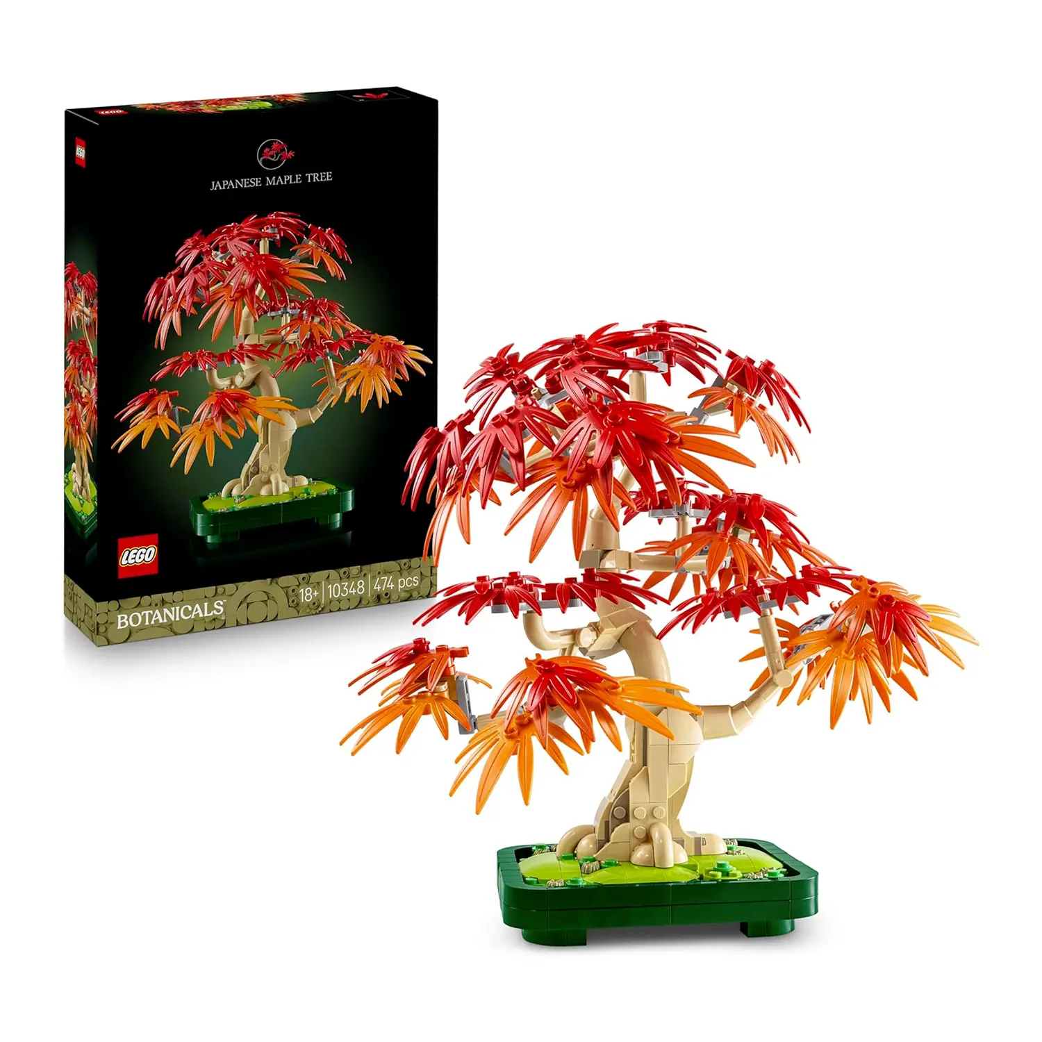 Lego Botanicals Bonsai di Acero Rosso Giapponese 10348 - lego