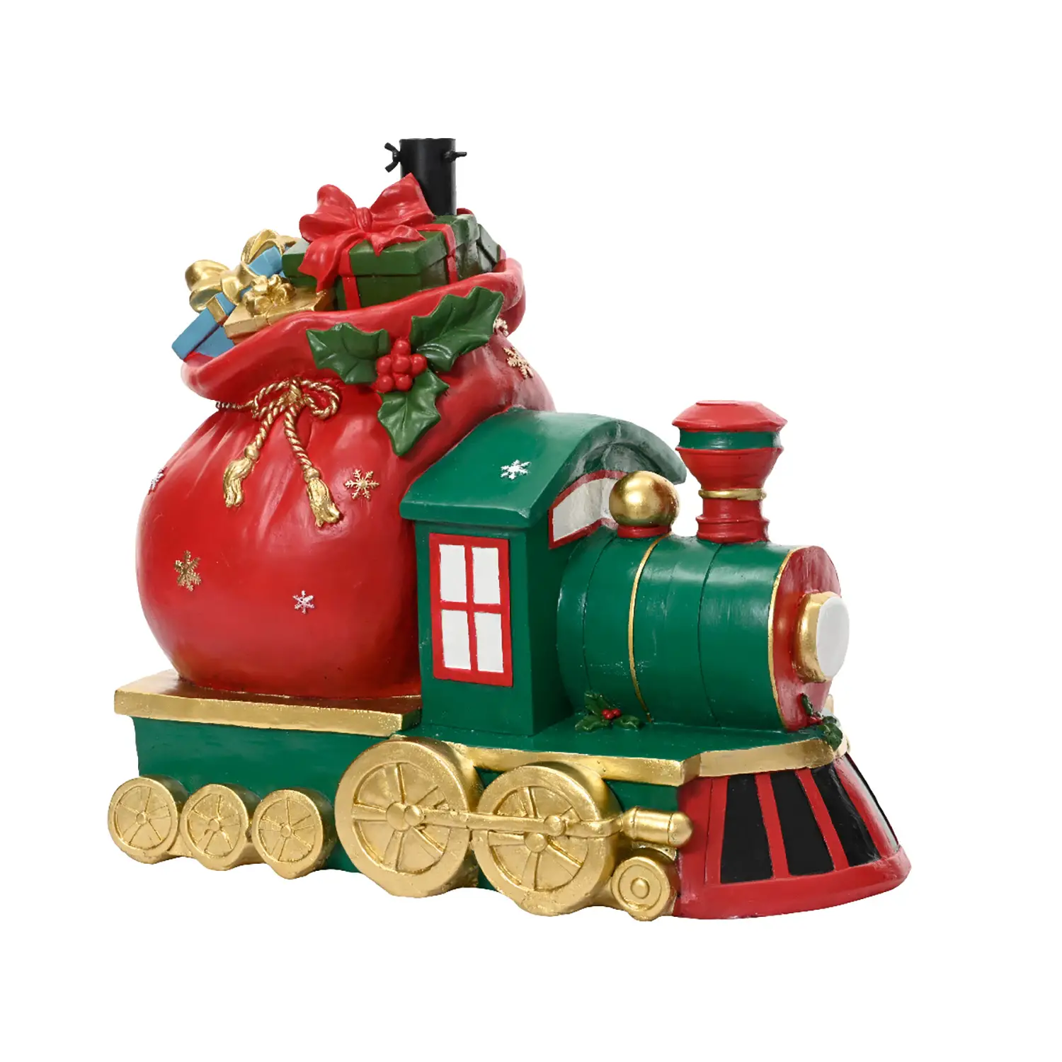 Base Albero Natale Treno Multicolore 56,5x35,5x50 cm - basi albero