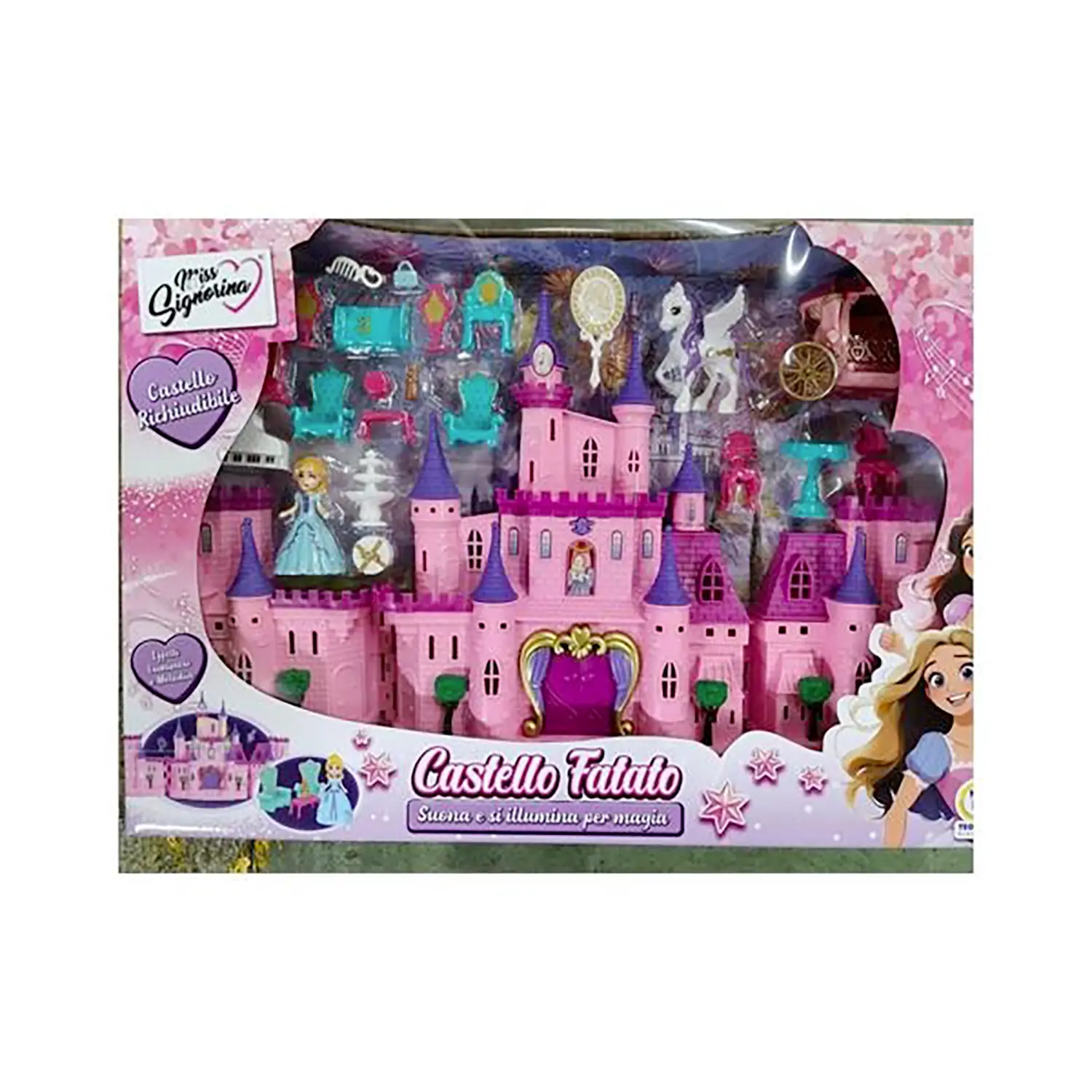 Castello Delle Favole - Suoni e Luci Come per Magia - play set e accessori bambole