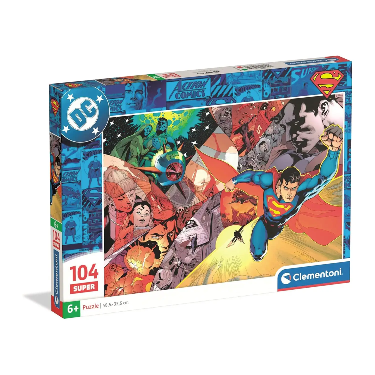 Puzzle 104 Pezzi Super Superman - Puzzle in cartone