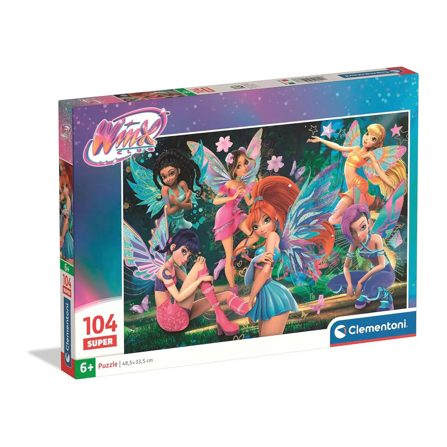 Puzzle 104 Pezzi Super Winx - Puzzle in cartone
