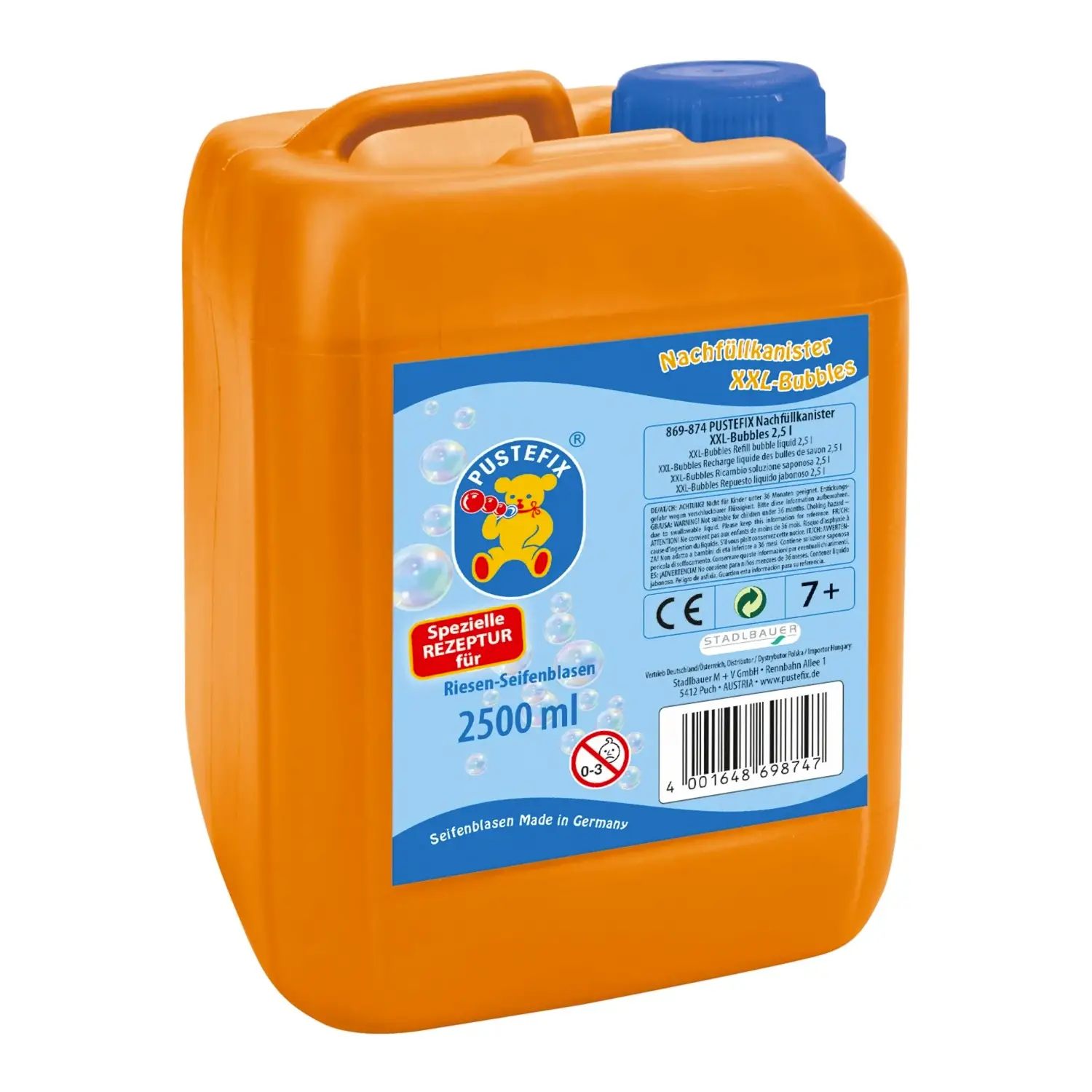 Ricarica per Bolle di Sapone XXL 2,5 Litri - Giochi acqua e sabbia