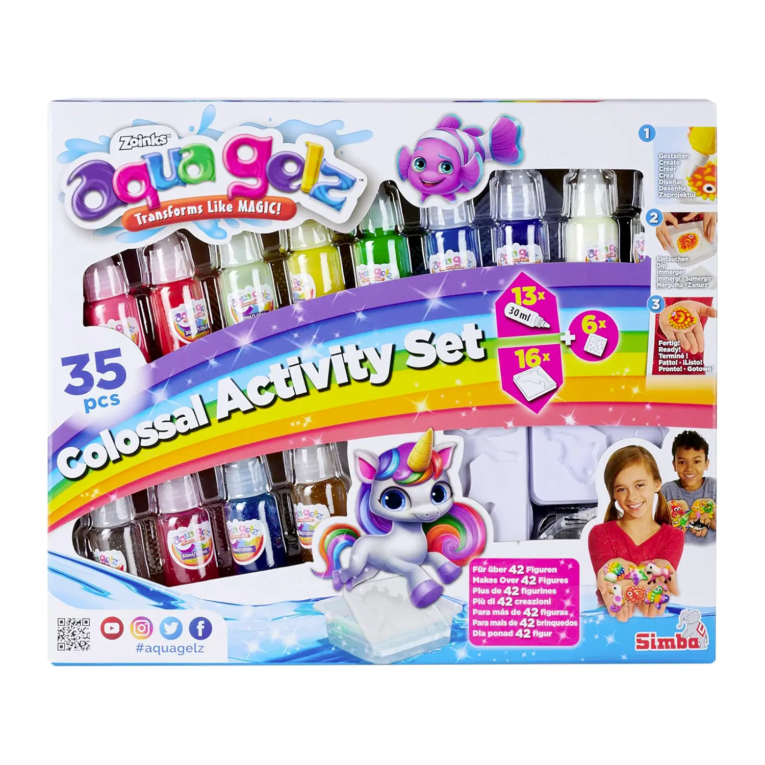 Aqua Gelz Colossal Set - creatività