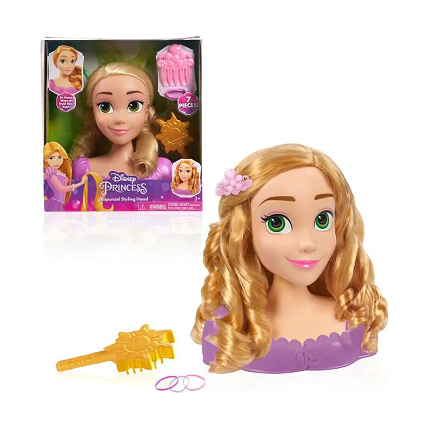 Testa Da Pettinare Rapunzel Disney con Accessori Inclusi - bellezza e accessori