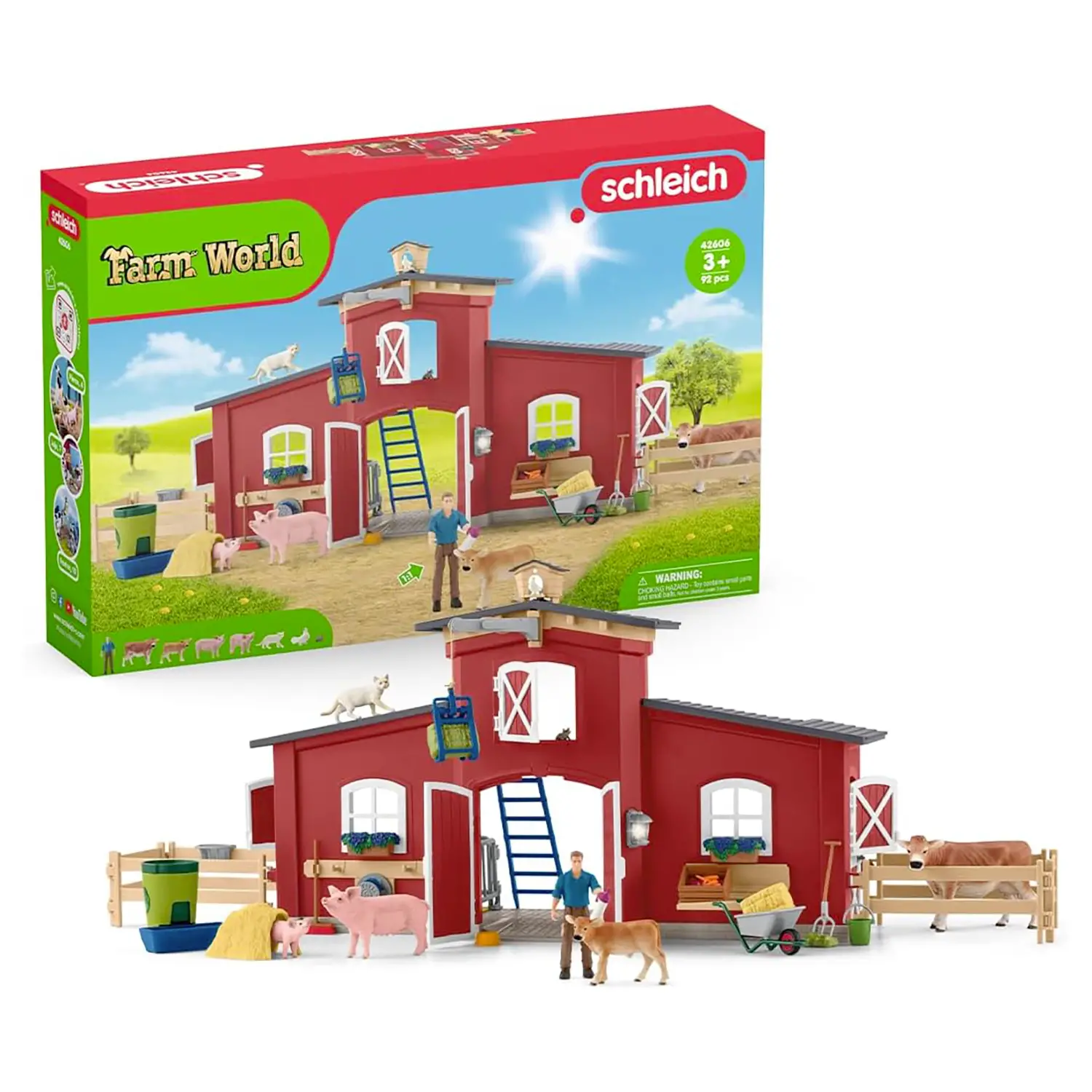 Schleich Grande Fattoria Con Animali E Accessori - Animali