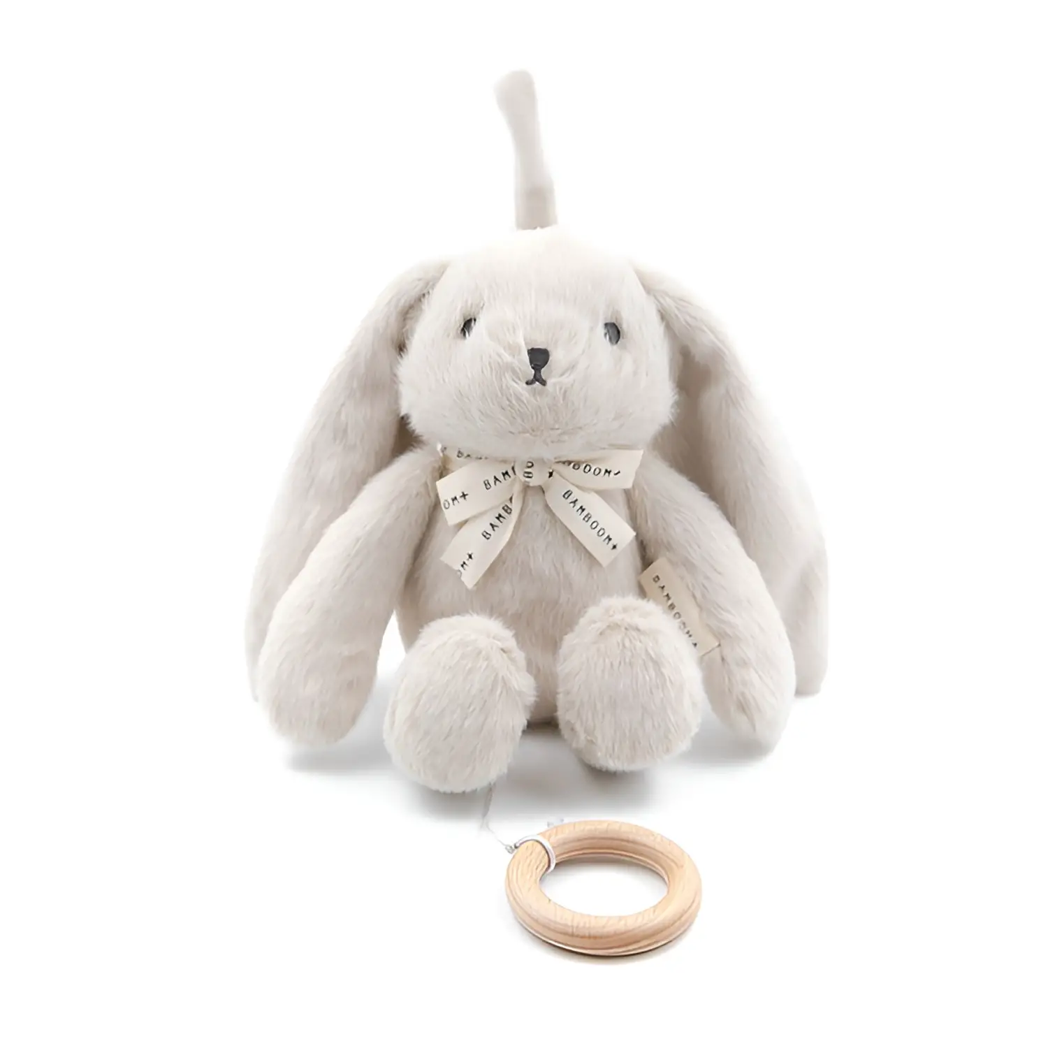Carillon Peluche Coniglietto Warm Grey Bamboom - Primi giochi