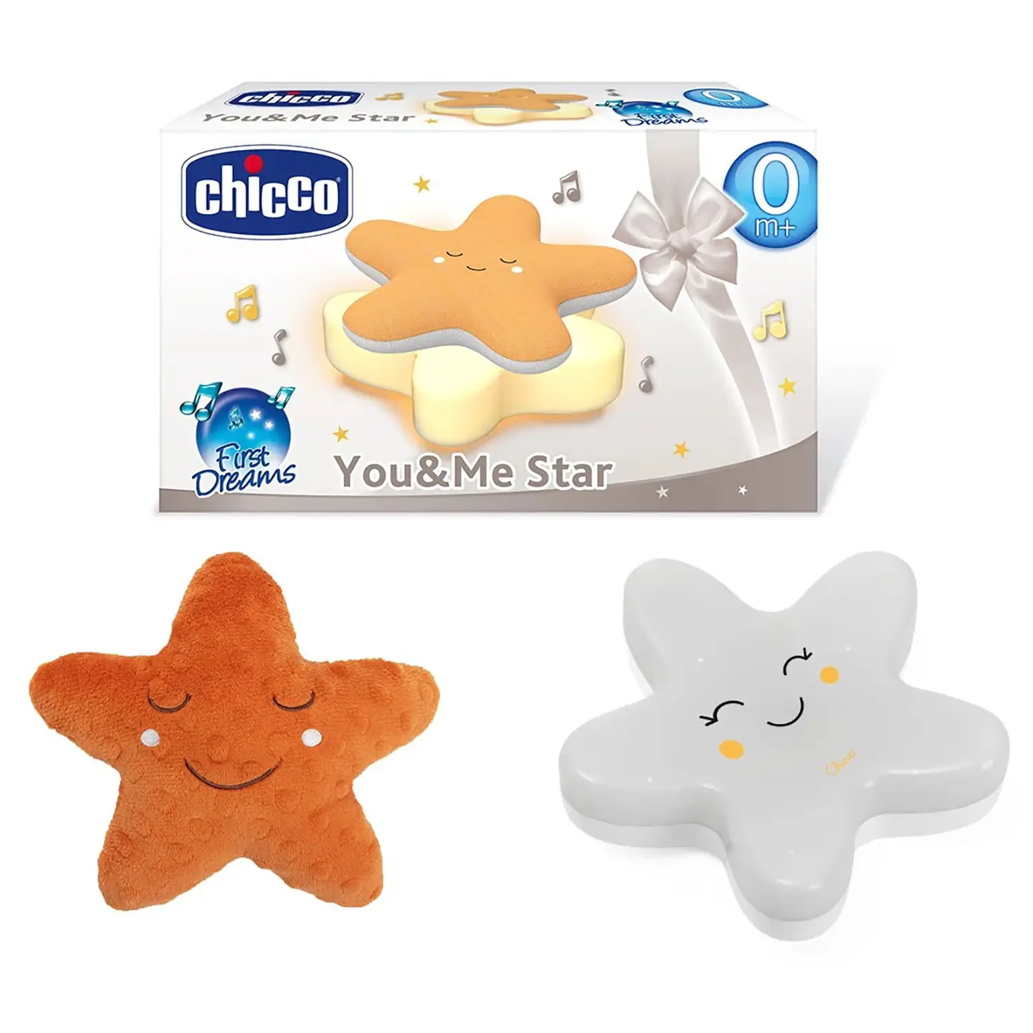 Chicco You&Me Star Luce Notturna Musicale con Peluche Lavabile - Primi giochi