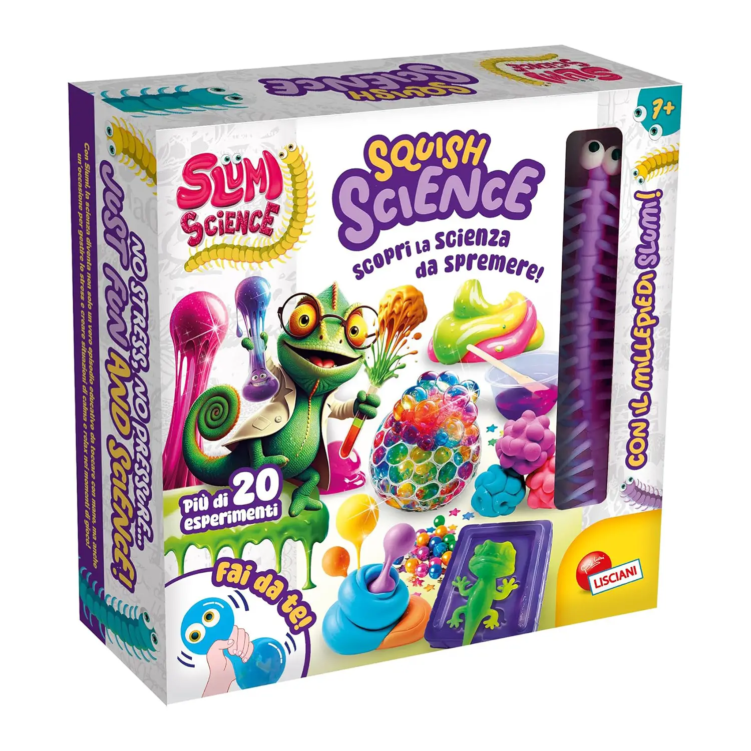 Slumi Science Squish Science – Kit Squishy Fai da Te Educativo - creatività