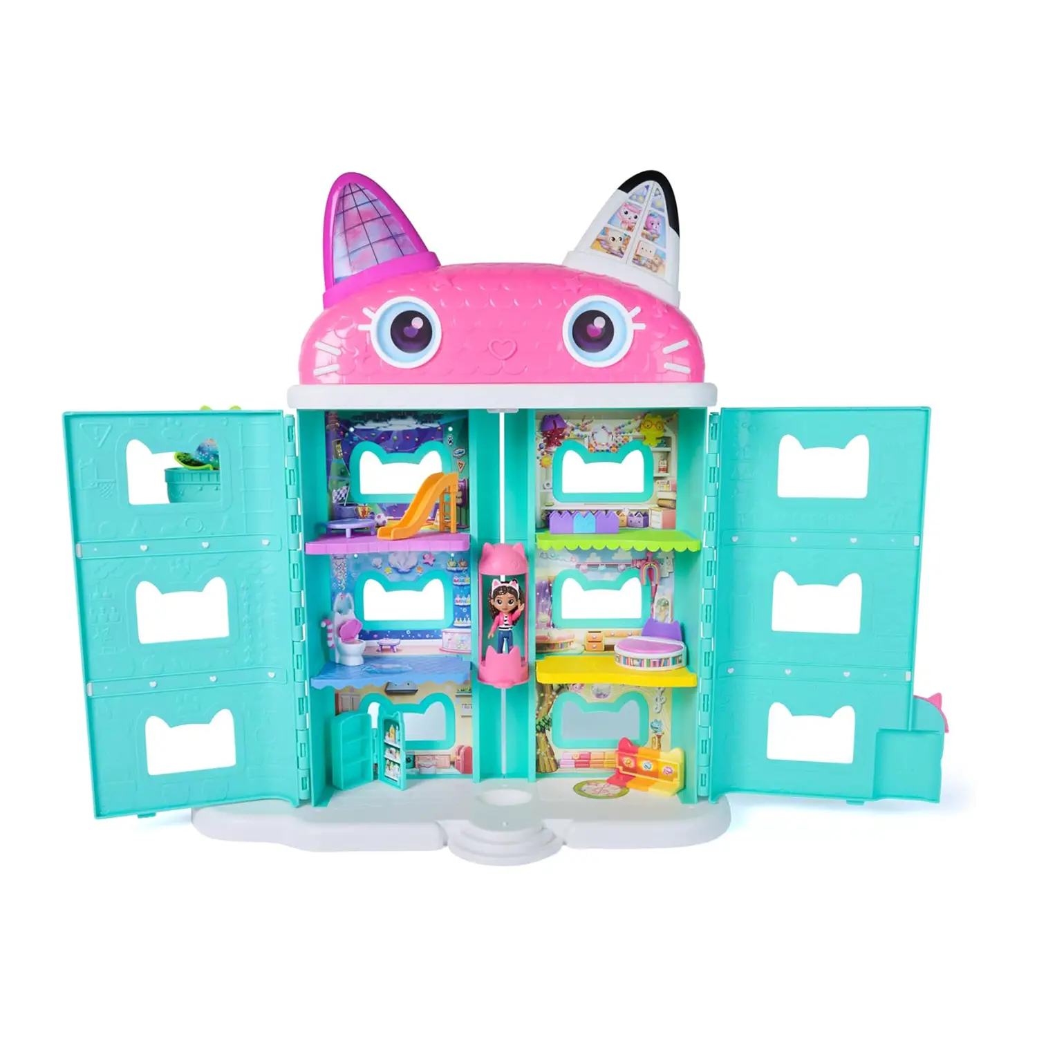 Gabby’s Dollhouse Movie – Casa Bambole 60cm con Accessori - collezionabili bambina