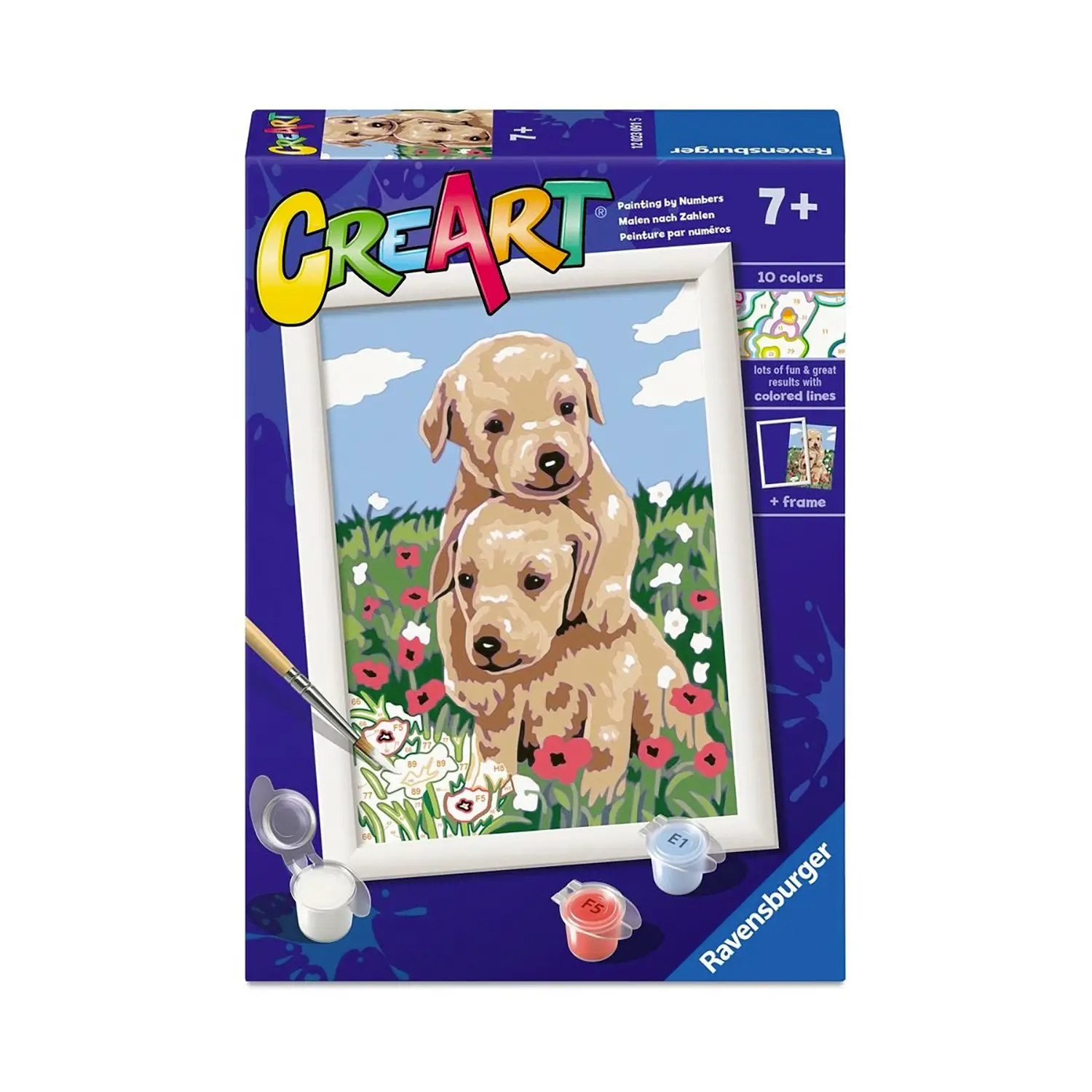 Creart Serie E: Golden Retriever Coccolosi - creatività