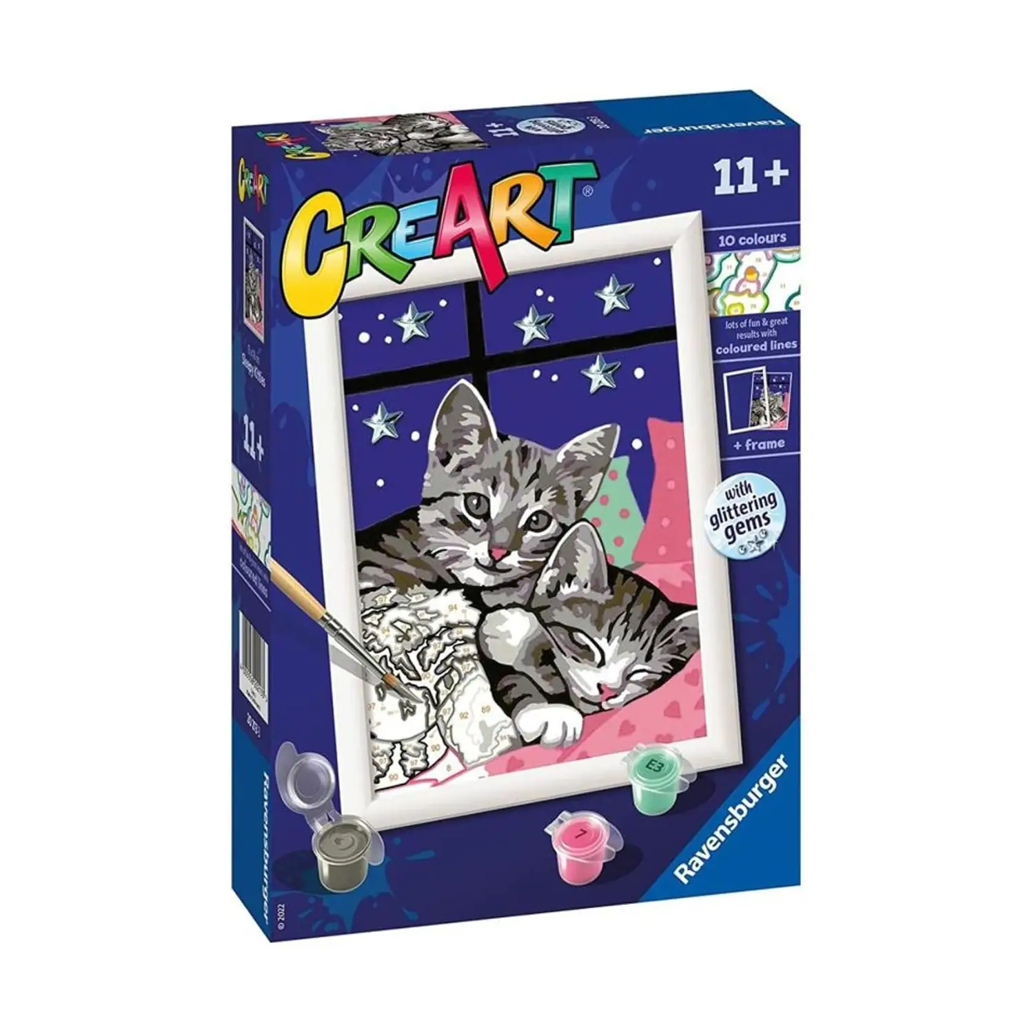 Creart Serie E: Gatto Tvb - creatività
