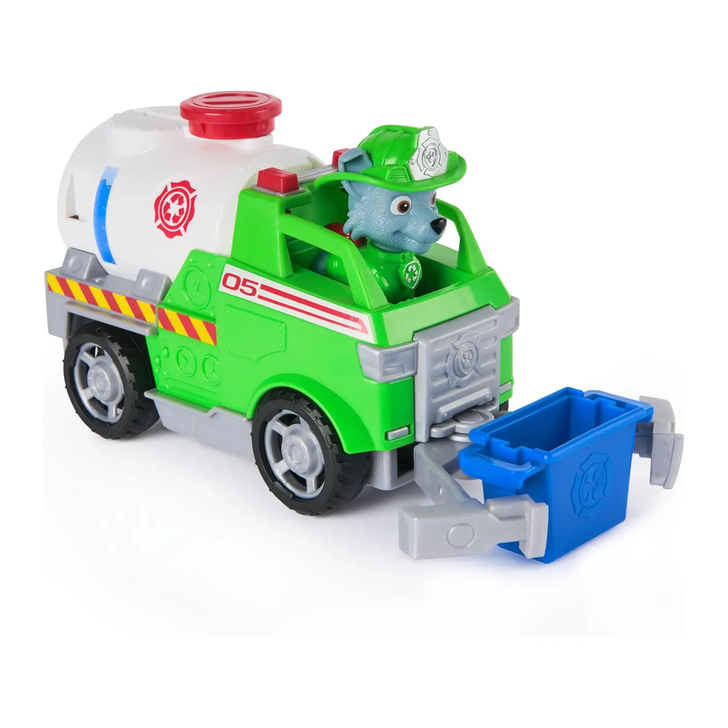 Paw Patrol Fire Rescue Rocky – Autocisterna con Tenaglia 3+ - action figures ed accessori