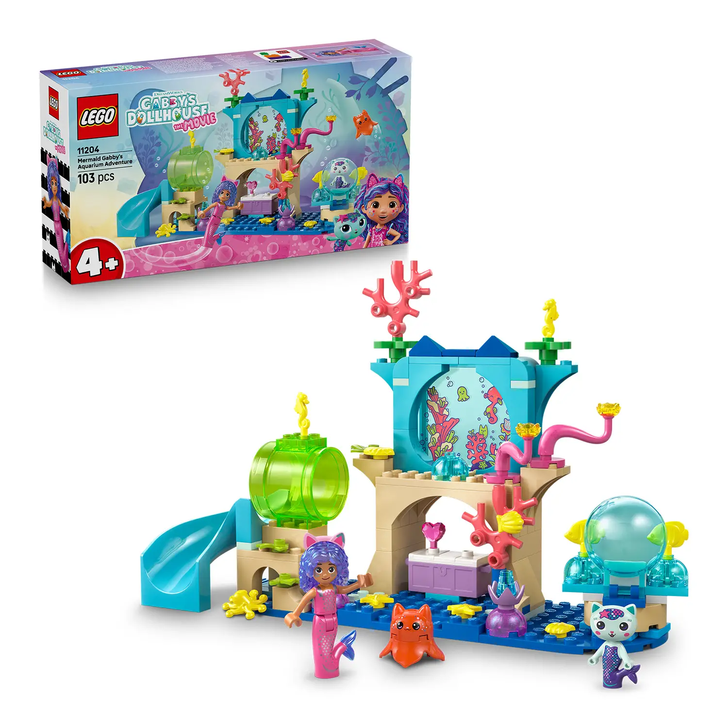 Lego Gabby's Dollhouse Avventura Nell'acquario di Gabby Sirena 11204 - lego