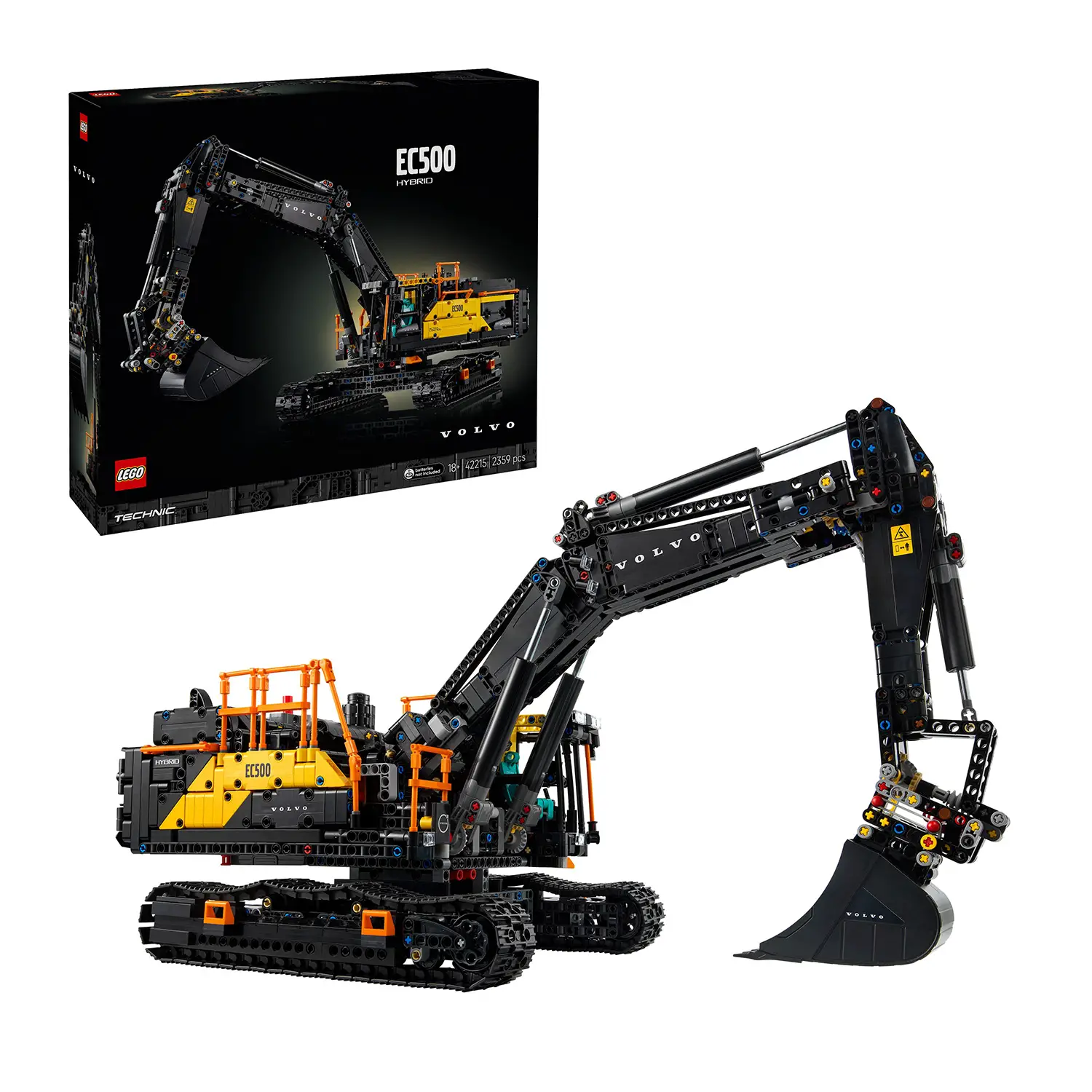 Lego Technic Escavatore Volvo Ec500 Hybrid 42215 - lego