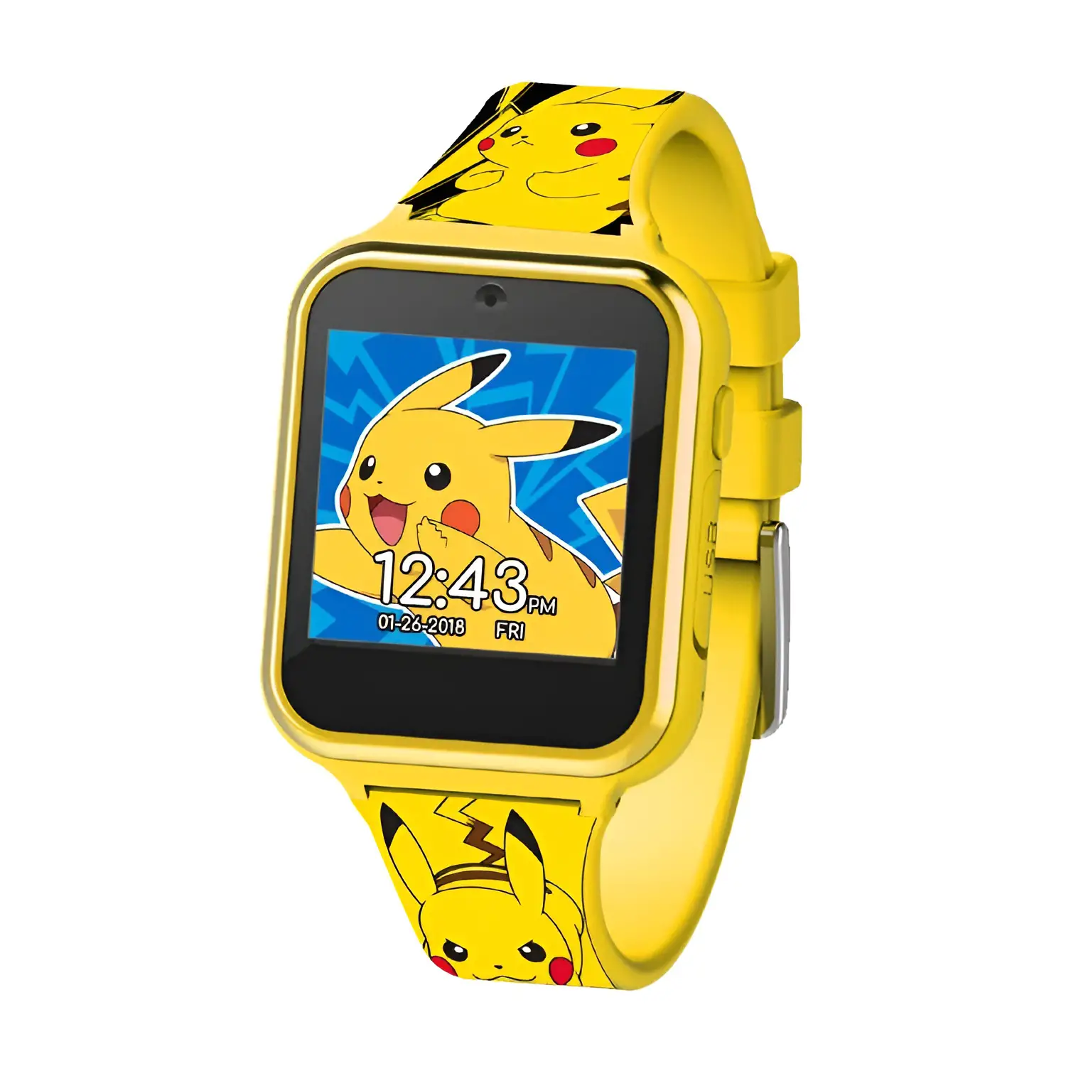 Orologio Interattivo Pokémon Pikachu con Giochi e Fotocamera - giochi elettronici