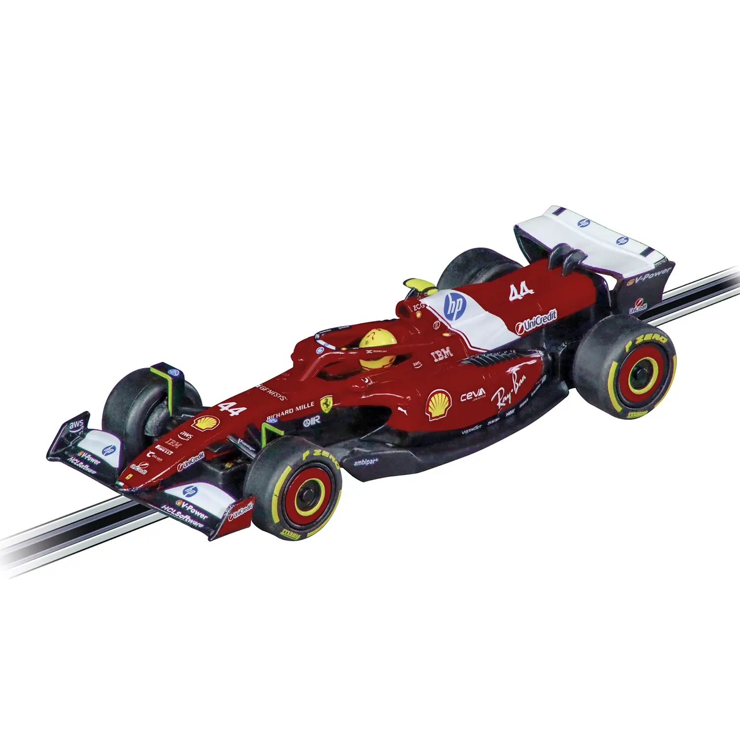 Carrera GO!!! Ferrari SF-25 “L. Hamilton No.44” 1:43 (2025) - Veicoli, garage e piste
