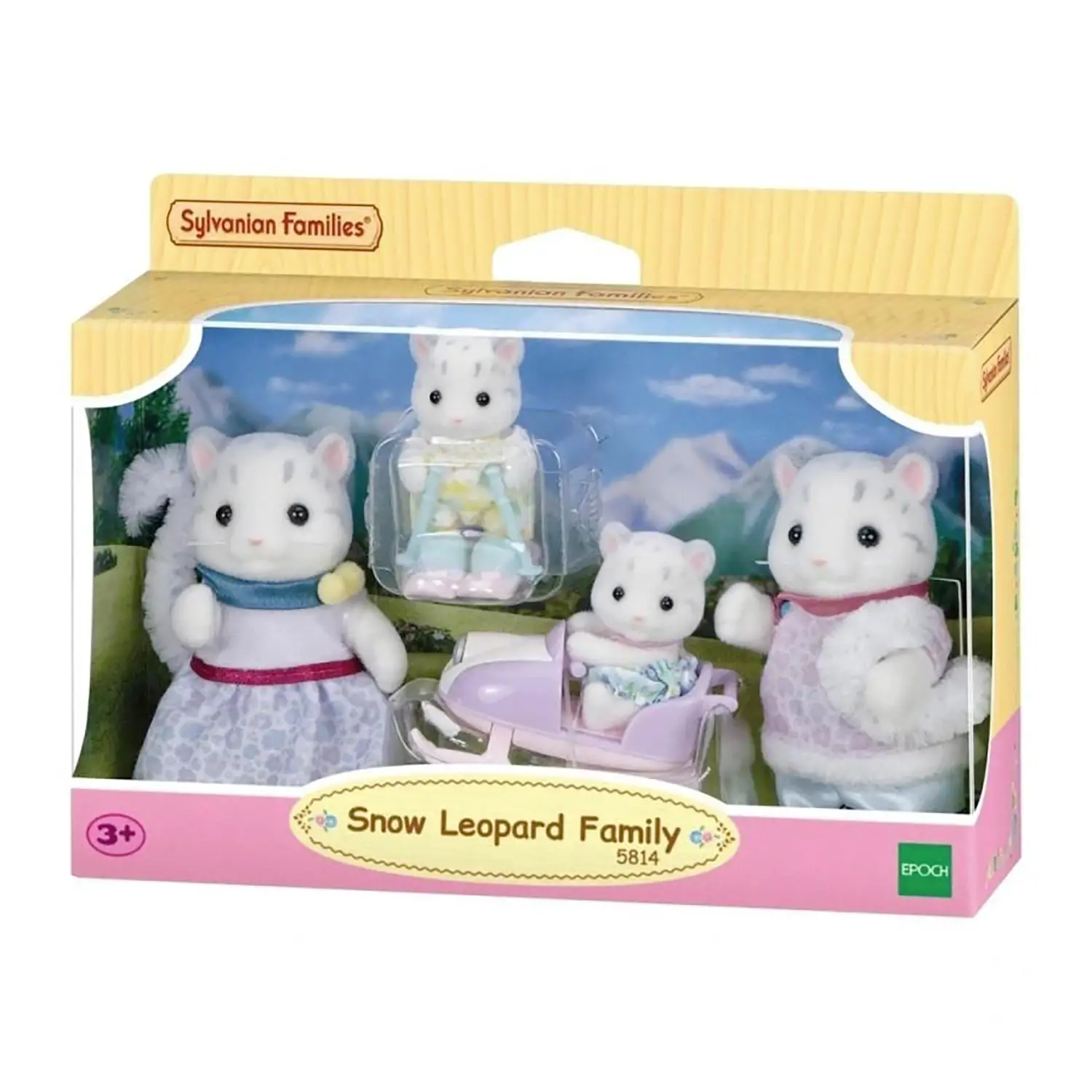 Famiglia Leopardo Delle Nevi Sylvanian Families - play set e accessori bambole
