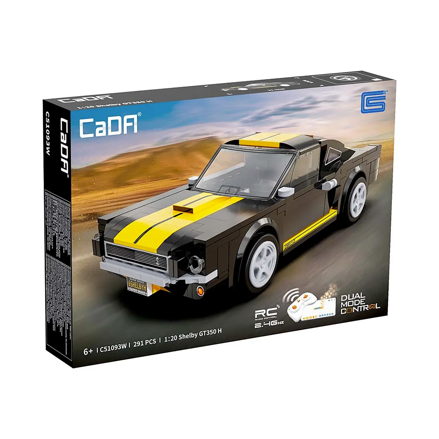 Cada Costruzioni Shelby GT350H Radiocomandata • 291 Pezzi Scala 1:20 - tematiche