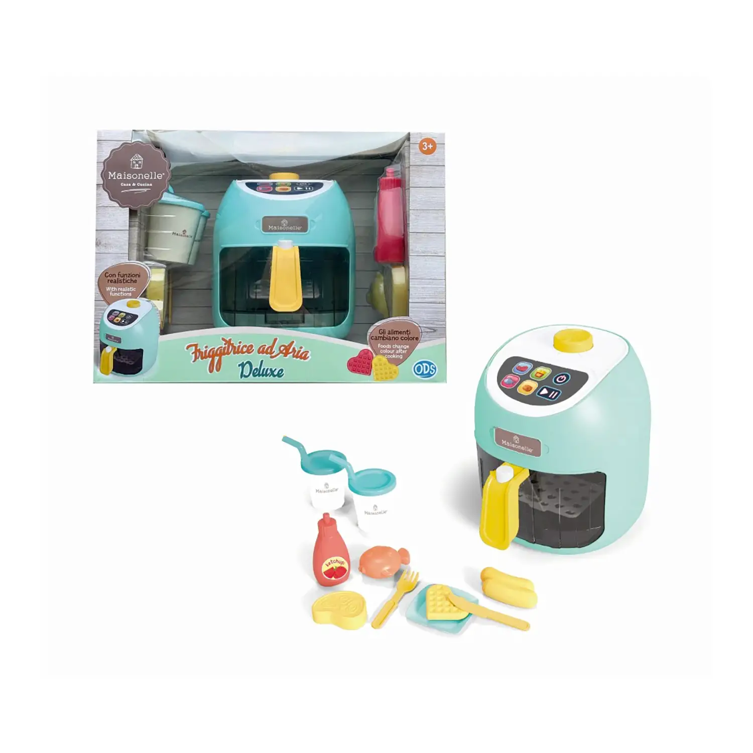 Maisonelle Friggitrice Ad Aria Deluxe - Cucine e gioco simbolico