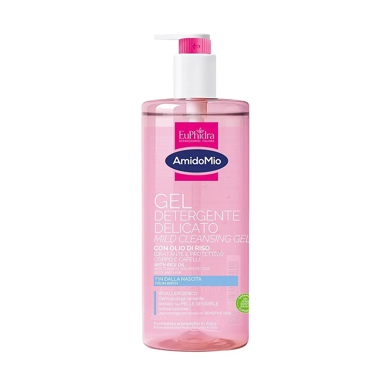 Euphidra AmidoMio Gel Detergente Delicato 1000ml | Corpo e Capelli - cosmesi e igiene