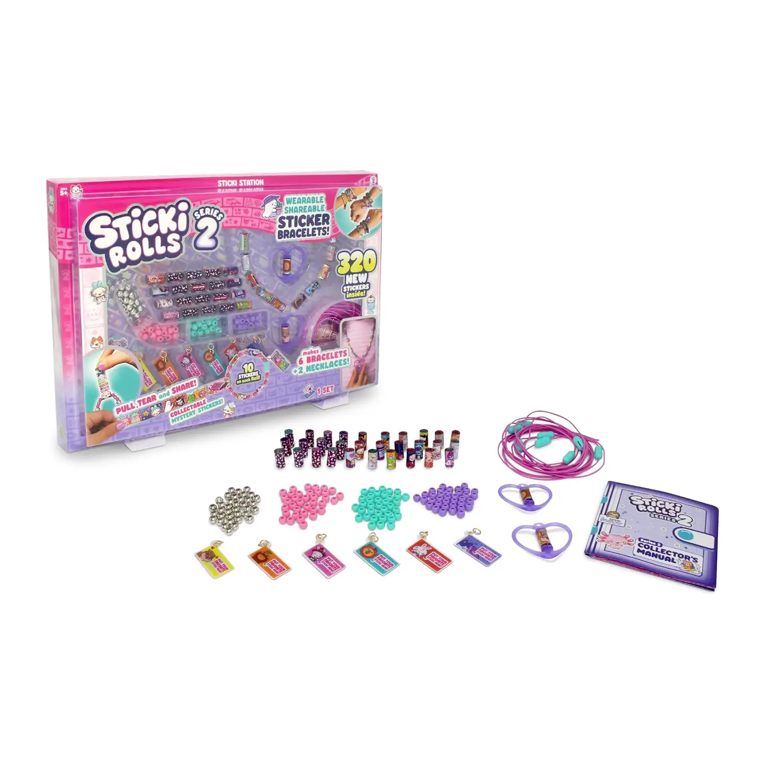 Sticki Rolls - Sticki Set Per Realizzare Bracciali E Collane - creatività