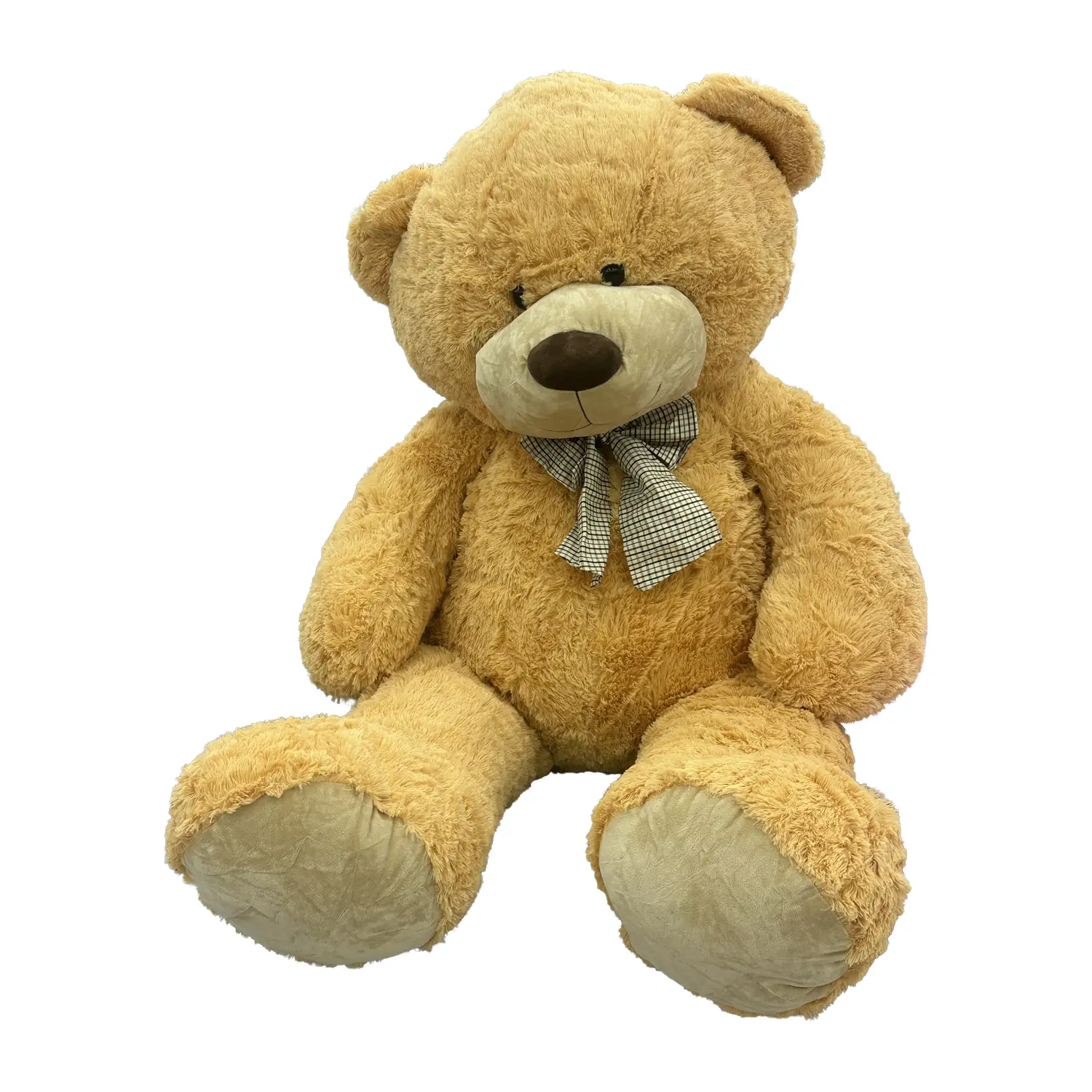 Giò Plush Peluche Orso Gigante Con Fiocco Quadretti 150cm - peluches 0/36 mesi