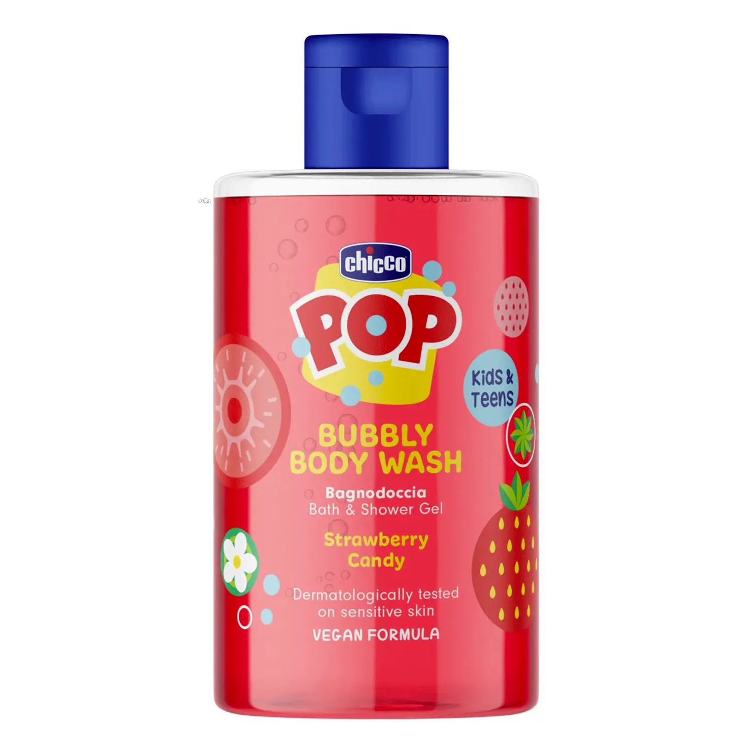 Chicco Pop Bubbly Bagnodoccia Strawberry Candy 300 Ml - cosmesi e igiene