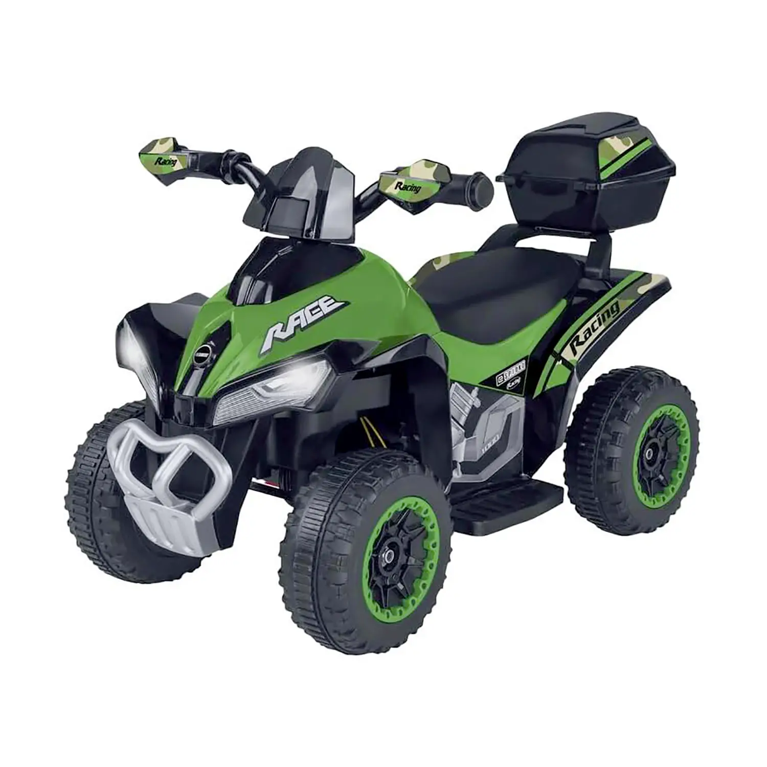 Quad Elettrico per Bambini 8,4V Verde - auto