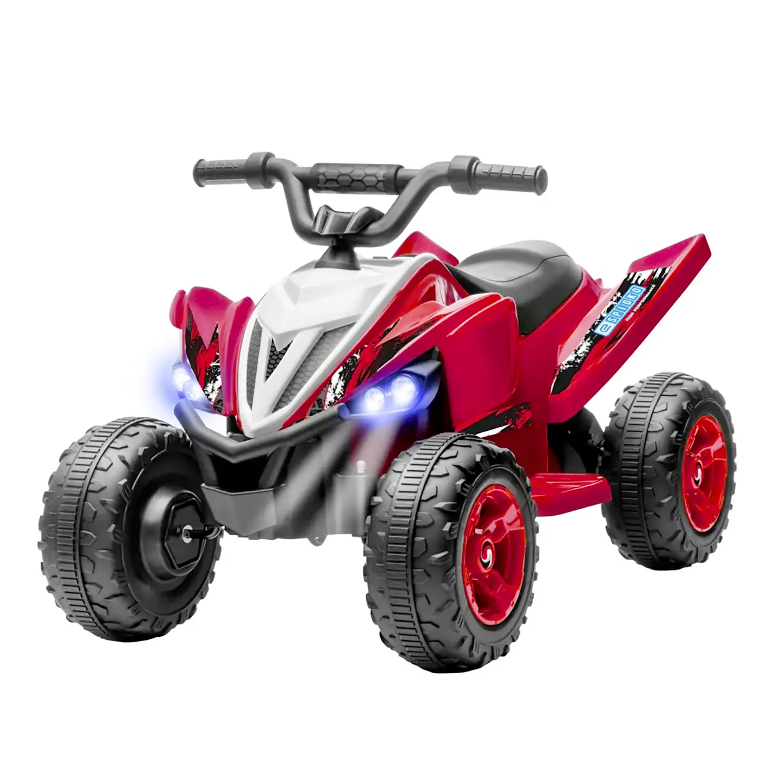Quad Elettrico per Bambini 12V Rosso - auto