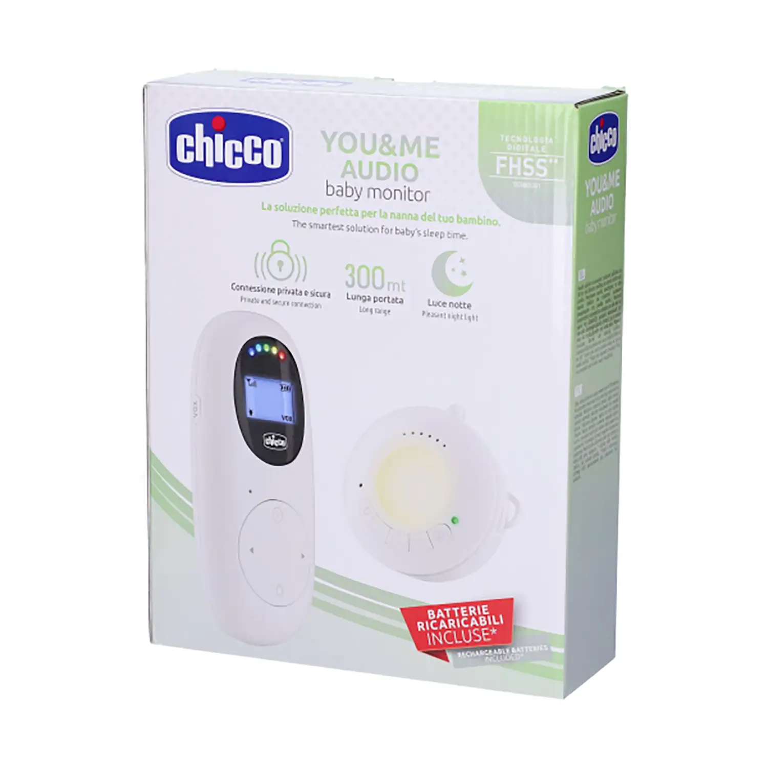 Audio Baby Monitor Chicco - Sicuro e Confortevole - interfono videomonitor