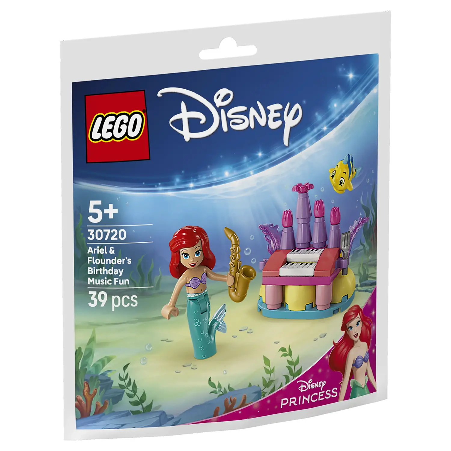 Lego Bustine Divertimento Musicale per Il Compleanno di Ariel e Flounder 30720 - lego