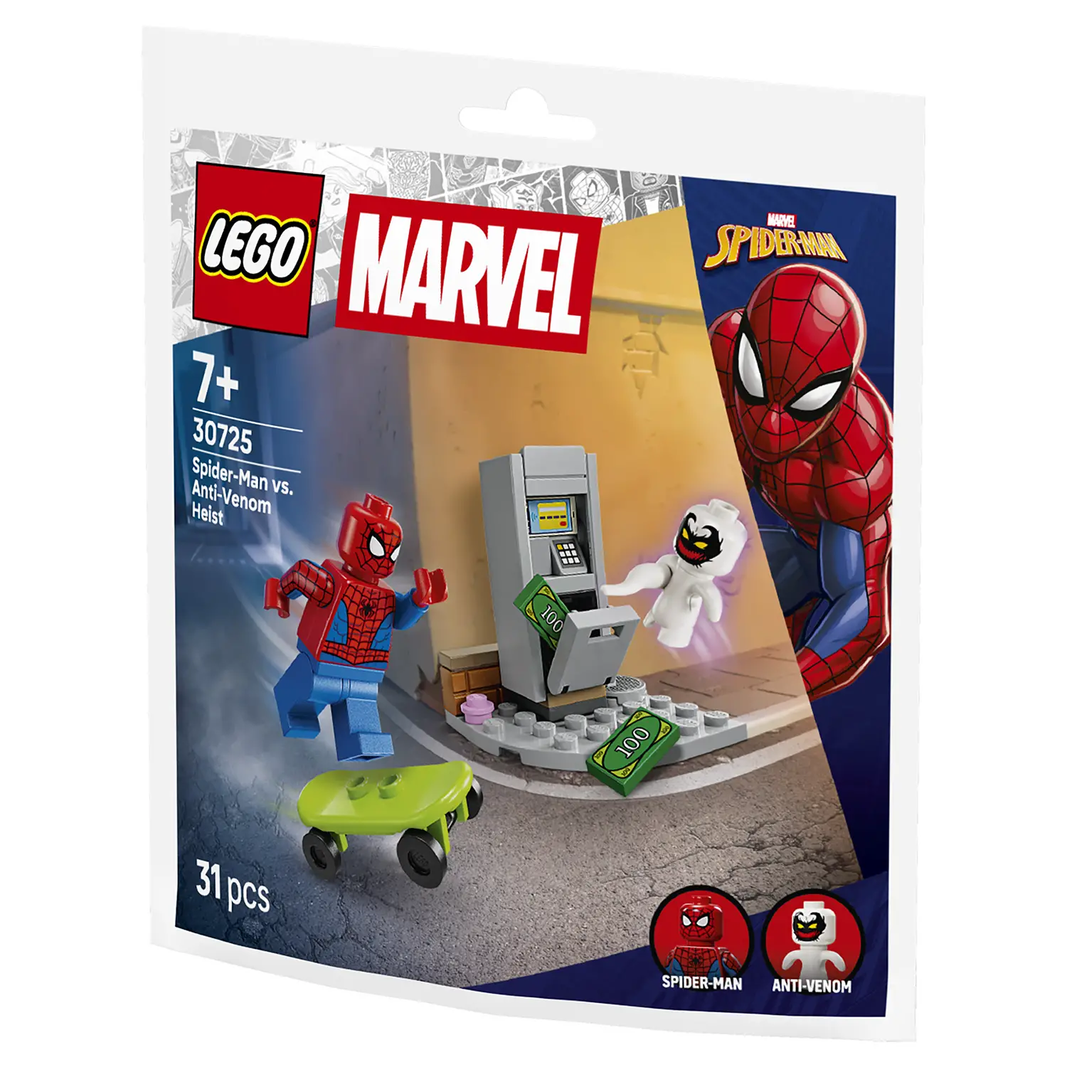 Lego Bustine Rapina: Spider-man Contro Anti-venom 30725 - lego
