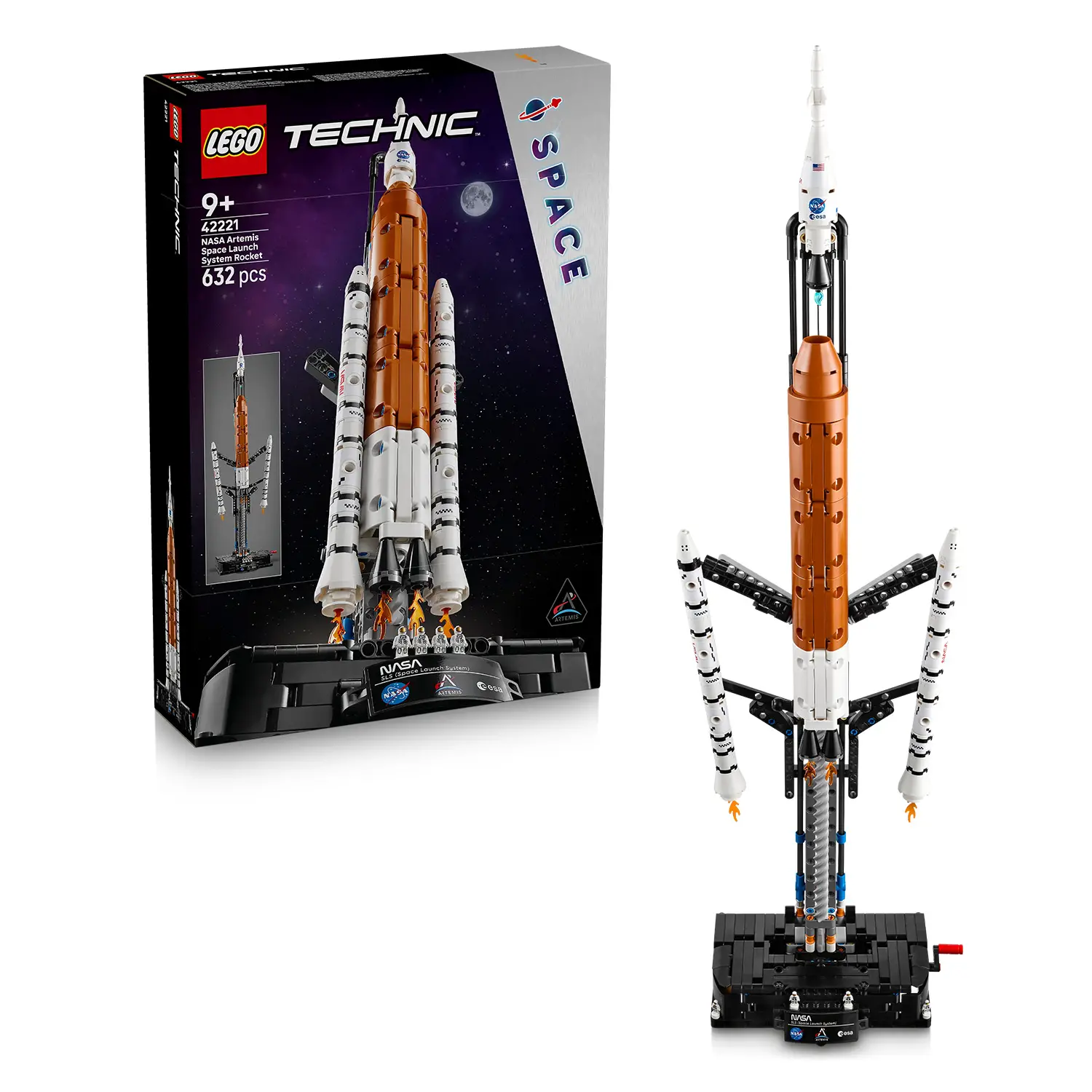 Lego Technic Sistema di Lancio Spaziale Razzo NASA Artemis SLS STEM 42221 - lego