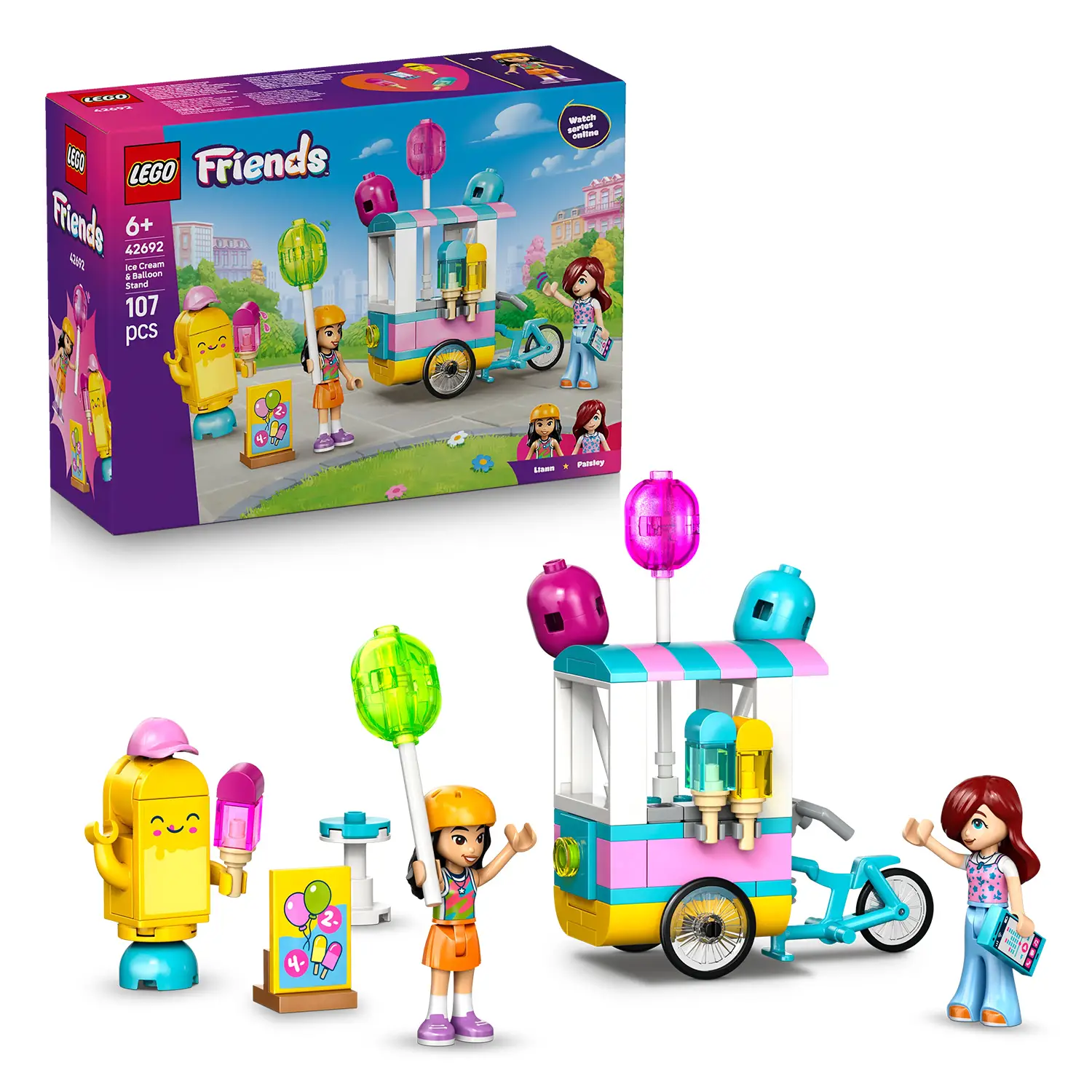 LEGO Friends Bancarella dei Gelati con Palloncini 42692 - lego