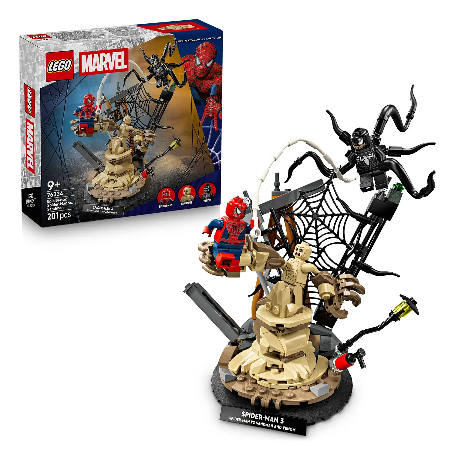 LEGO Marvel Spider-Man vs Sandman Battaglia Epica 76334 - lego