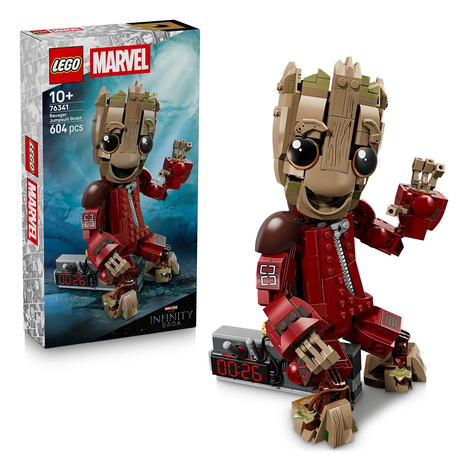LEGO Marvel Groot in Tuta Ravager Action Figure 76341 - lego